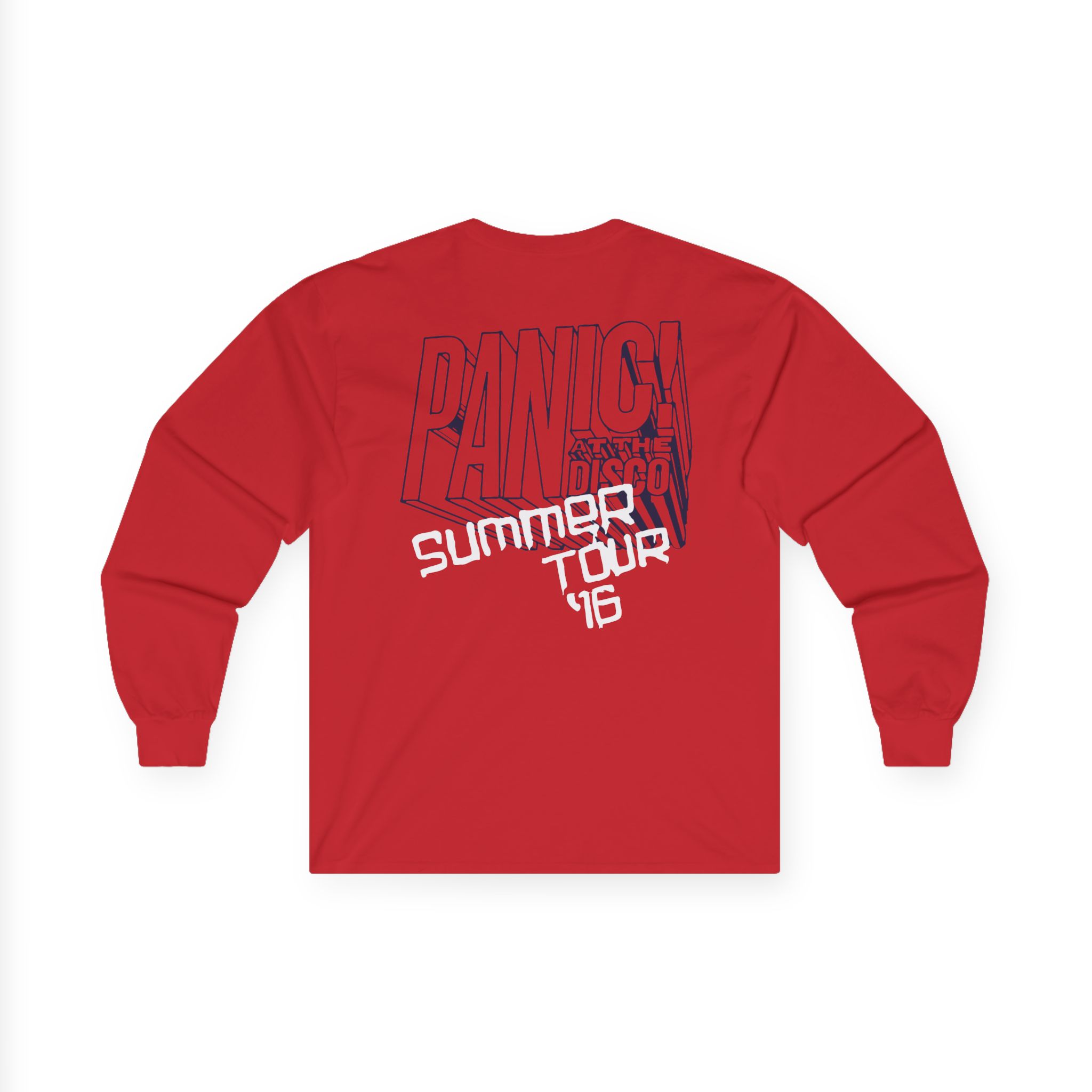 Panic at the Disco Big Block Winter Tour Unisex Ultra Cotton Long Sleeve Tee