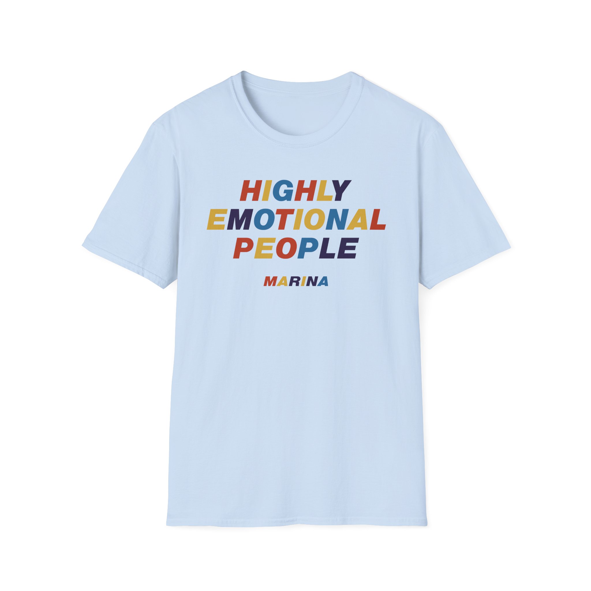 Marina Highly Emotional People Unisex Softstyle T-Shirt