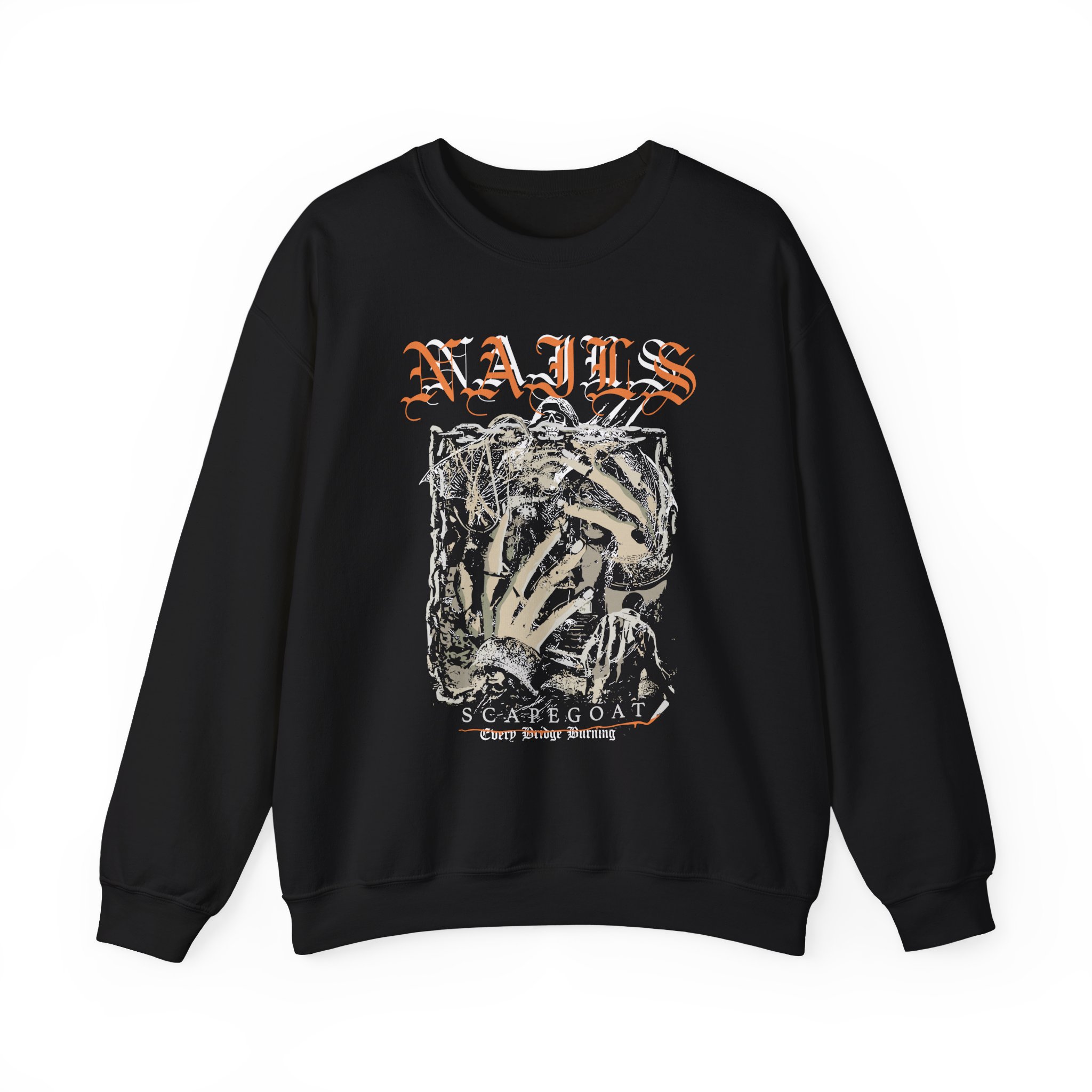 Nails Scapegoat Unisex Heavy Blendâ„¢ Crewneck Sweatshirt