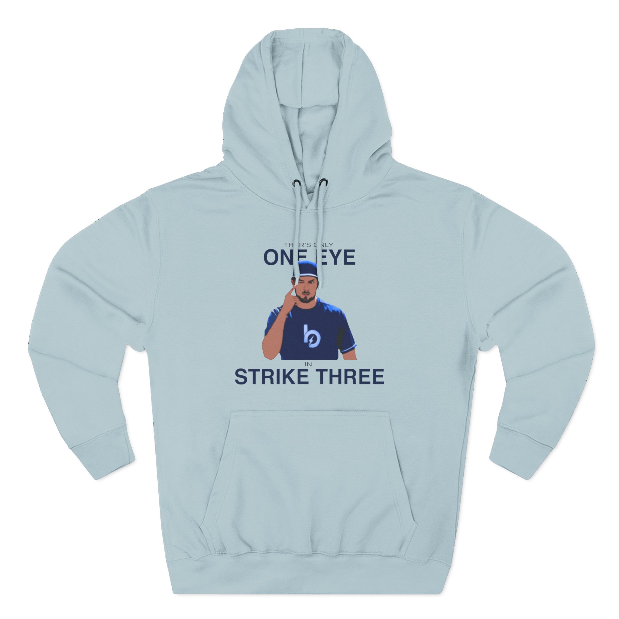 Trevor Bauer One Eye Strike Three Three-Panel Fleece Hoodie