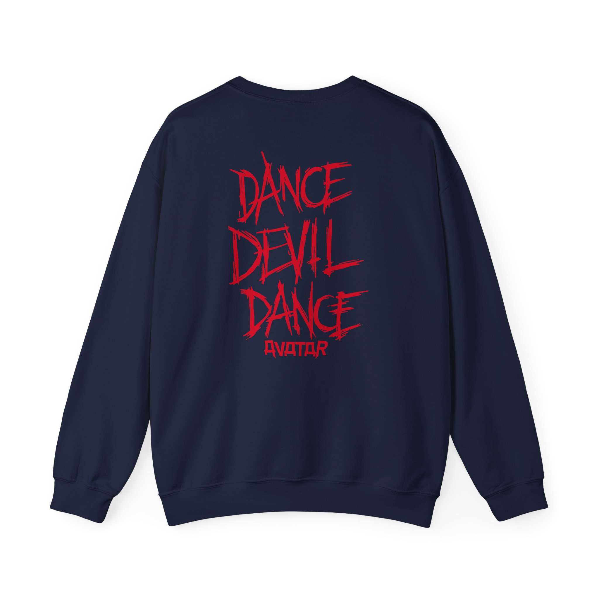 Avatar Band Dance Devil Dance Emblem Baseball Unisex Heavy Blendâ„¢ Crewneck Sweatshirt