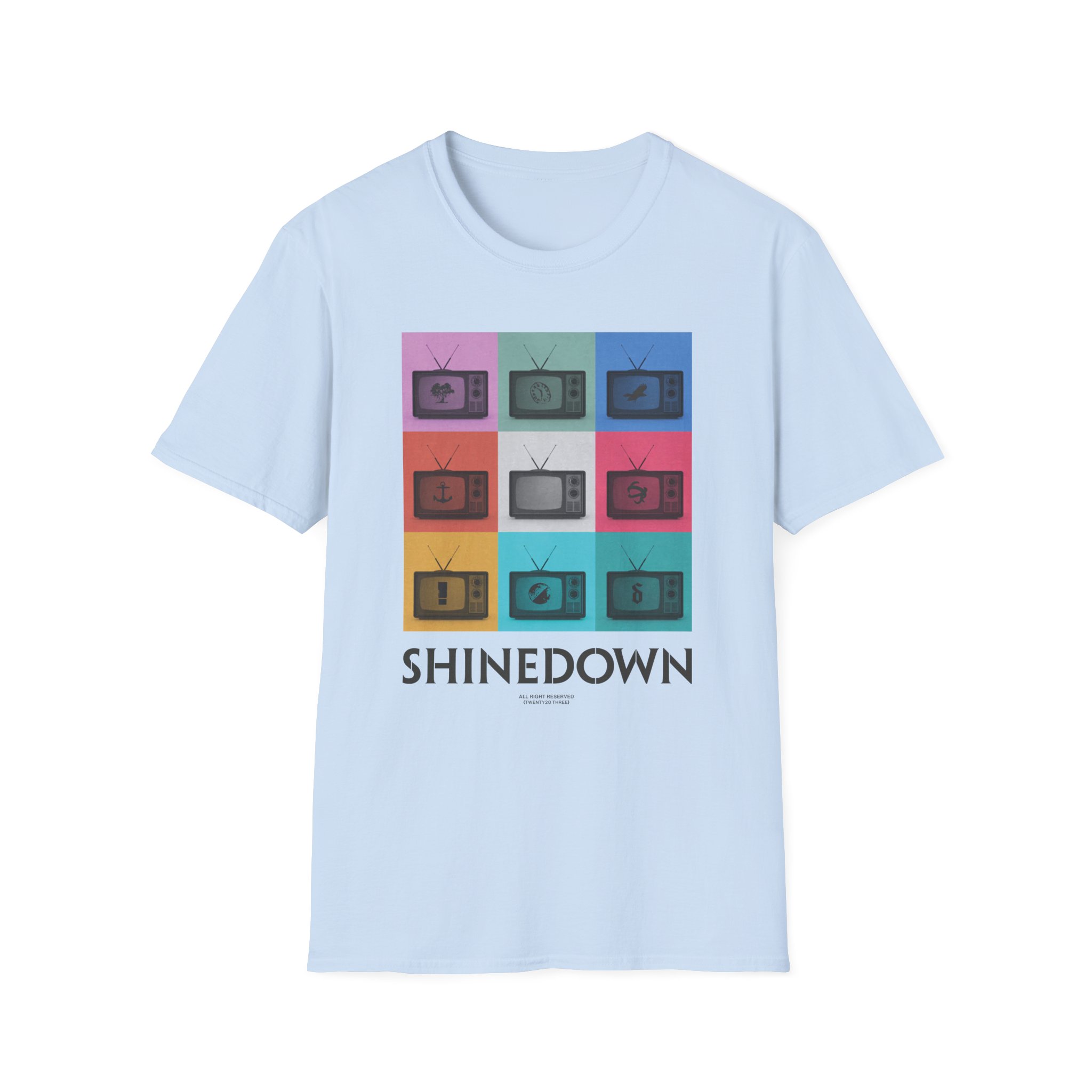 Shinedown TV Discography Unisex Softstyle T-Shirt