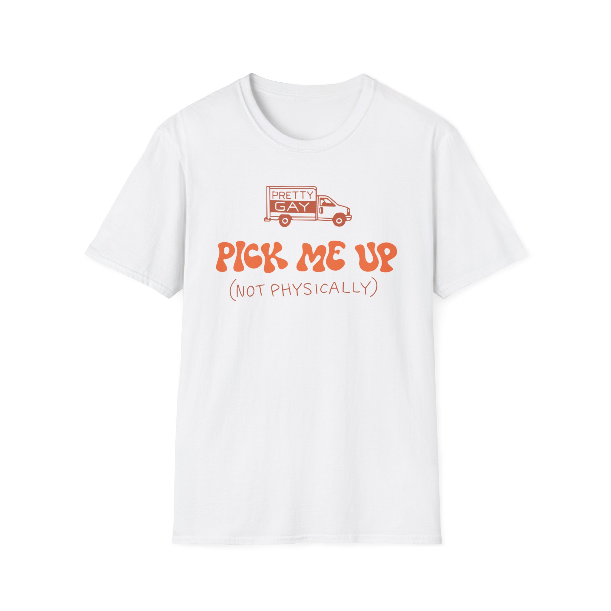 Drawfee Pick Me Up Unisex Softstyle T-Shirt