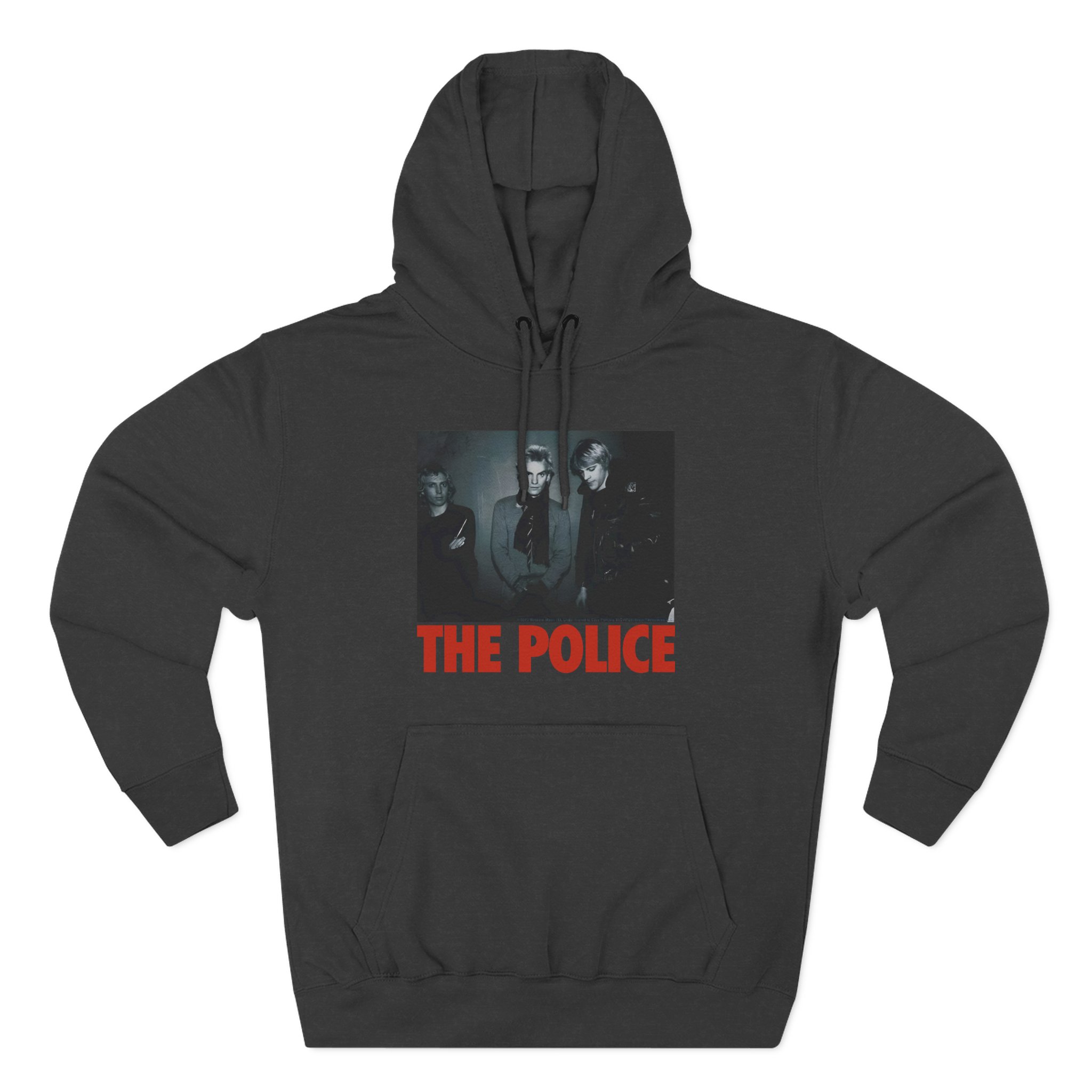 The Police Against the Wall Three-Panel Fleece Hoodie