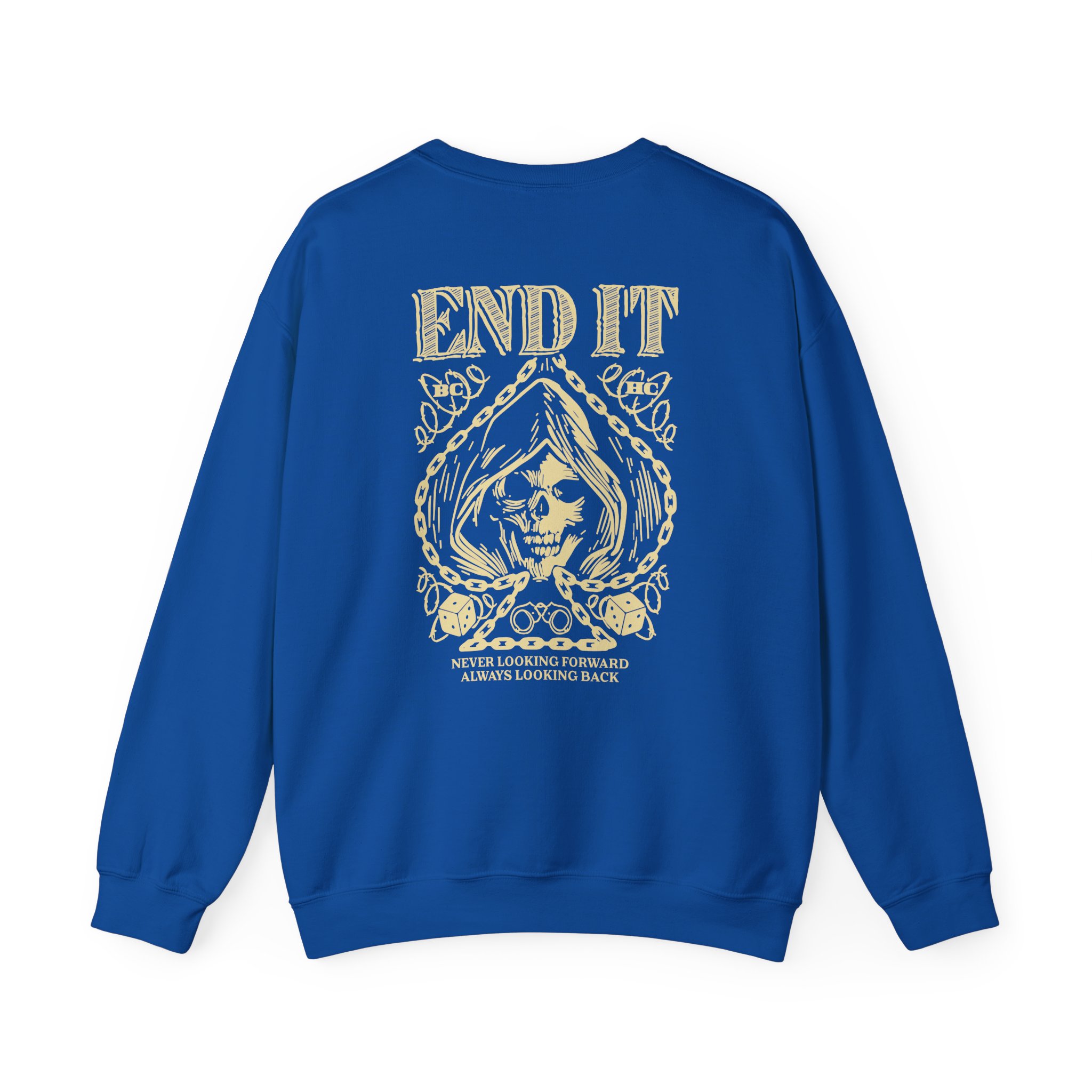 End It Spade Reaper Unisex Heavy Blendâ„¢ Crewneck Sweatshirt