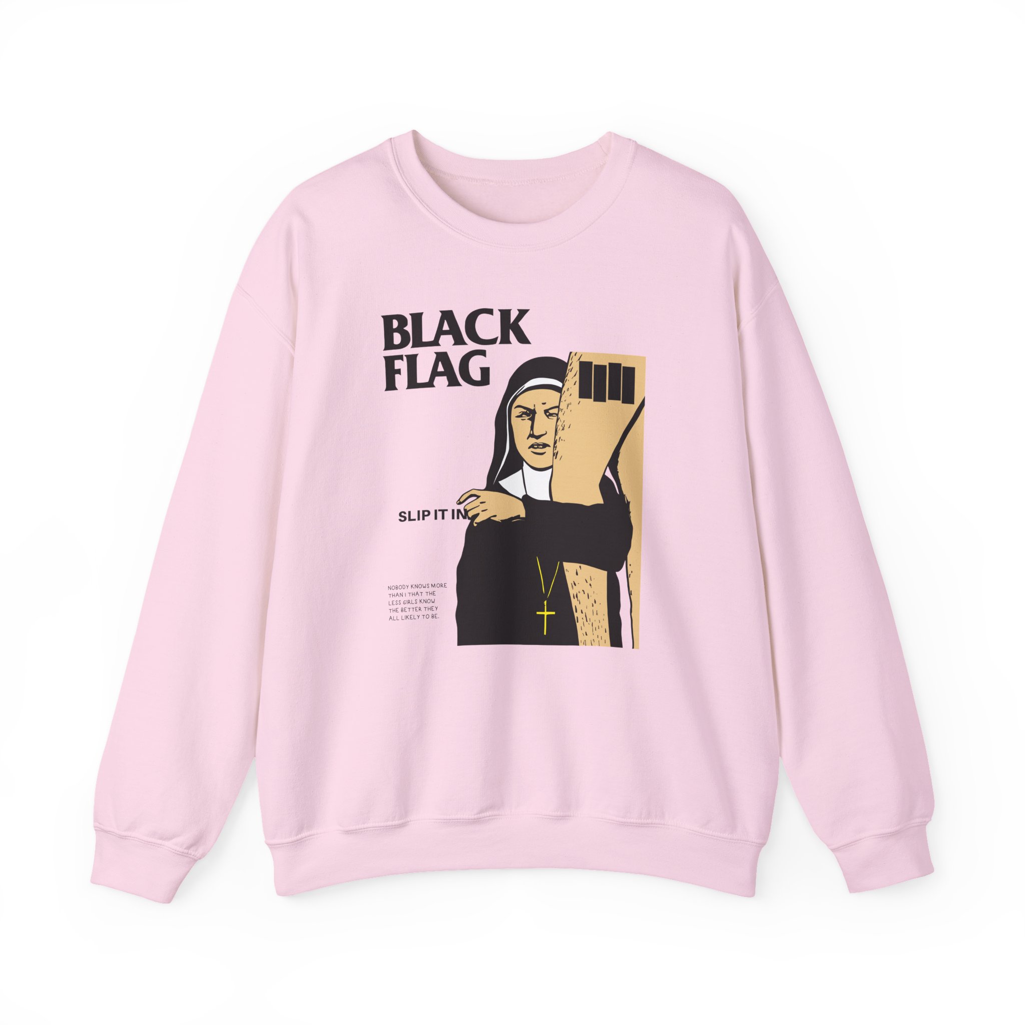 Black Flag Slip It in Unisex Heavy Blendâ„¢ Crewneck Sweatshirt
