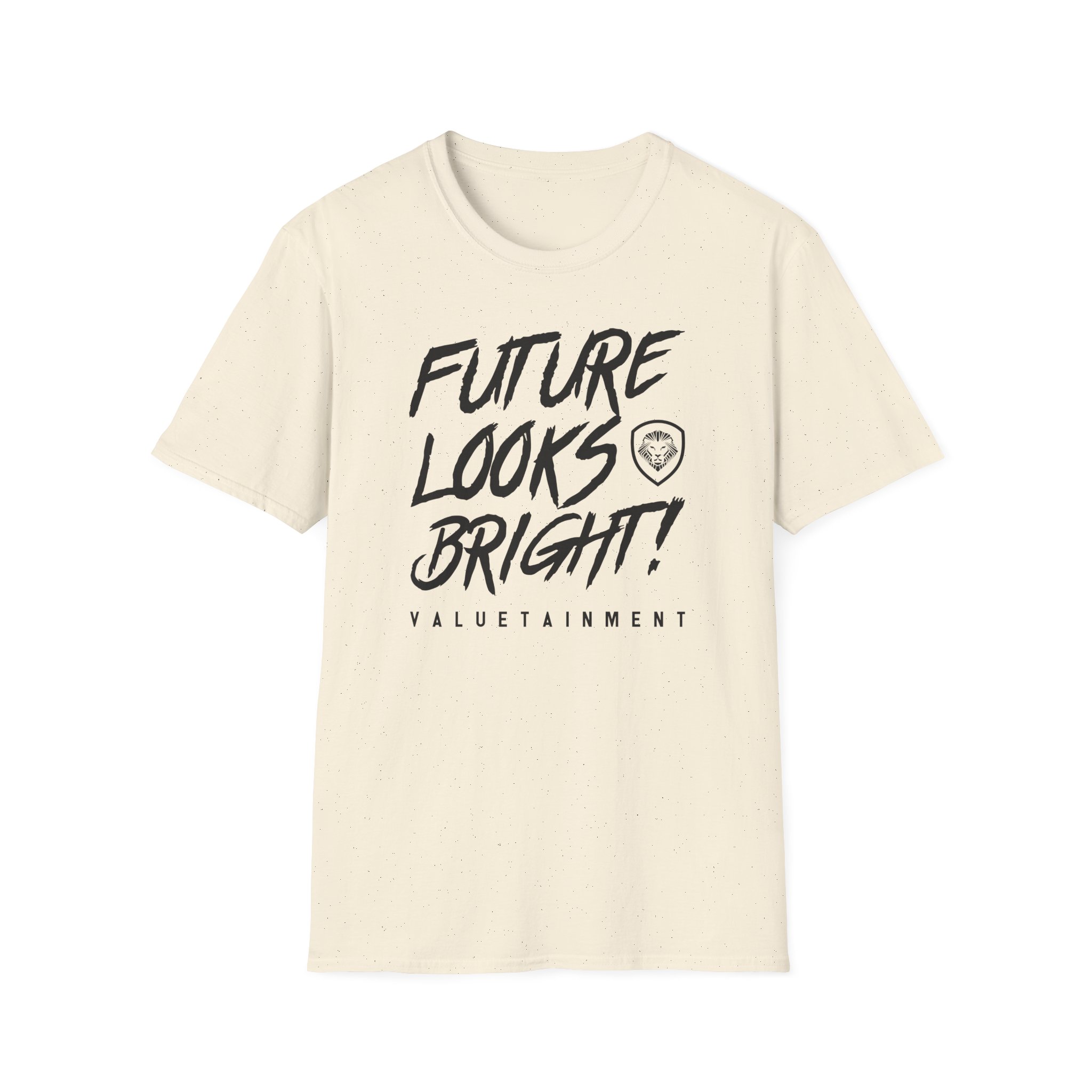 Valuetainment Future Looks Bright Unisex Softstyle T-Shirt