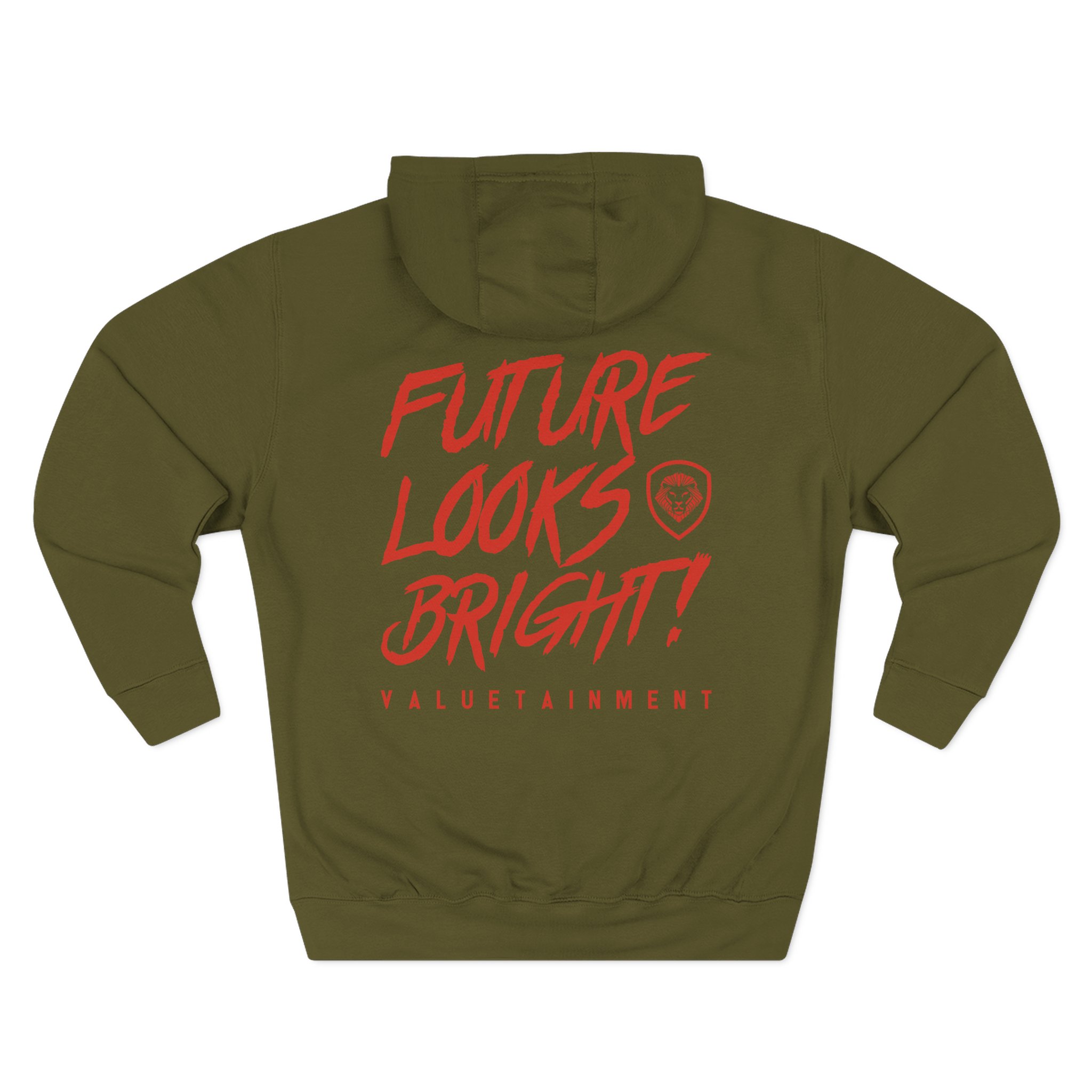 Valuetainment Future Looks Bright Three-Panel Fleece Hoodie