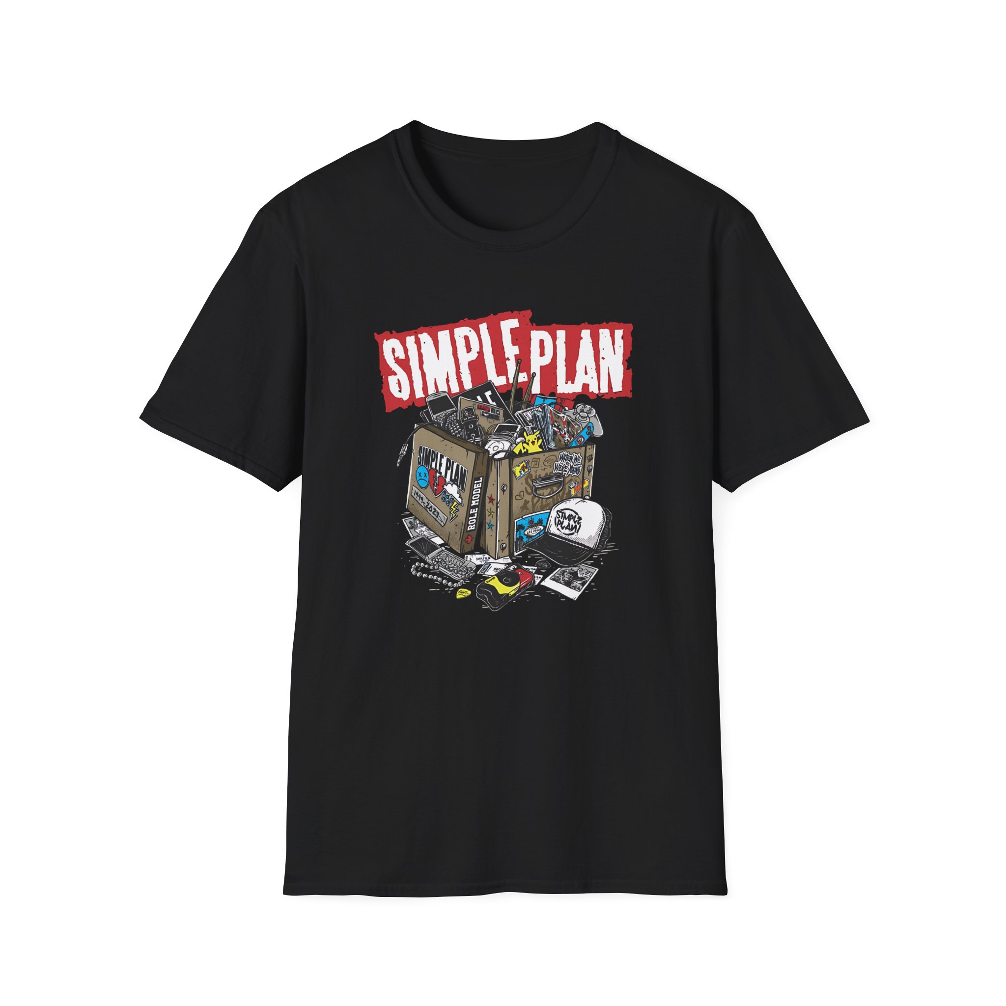 Simple Plan Souvenir Unisex Softstyle T-Shirt
