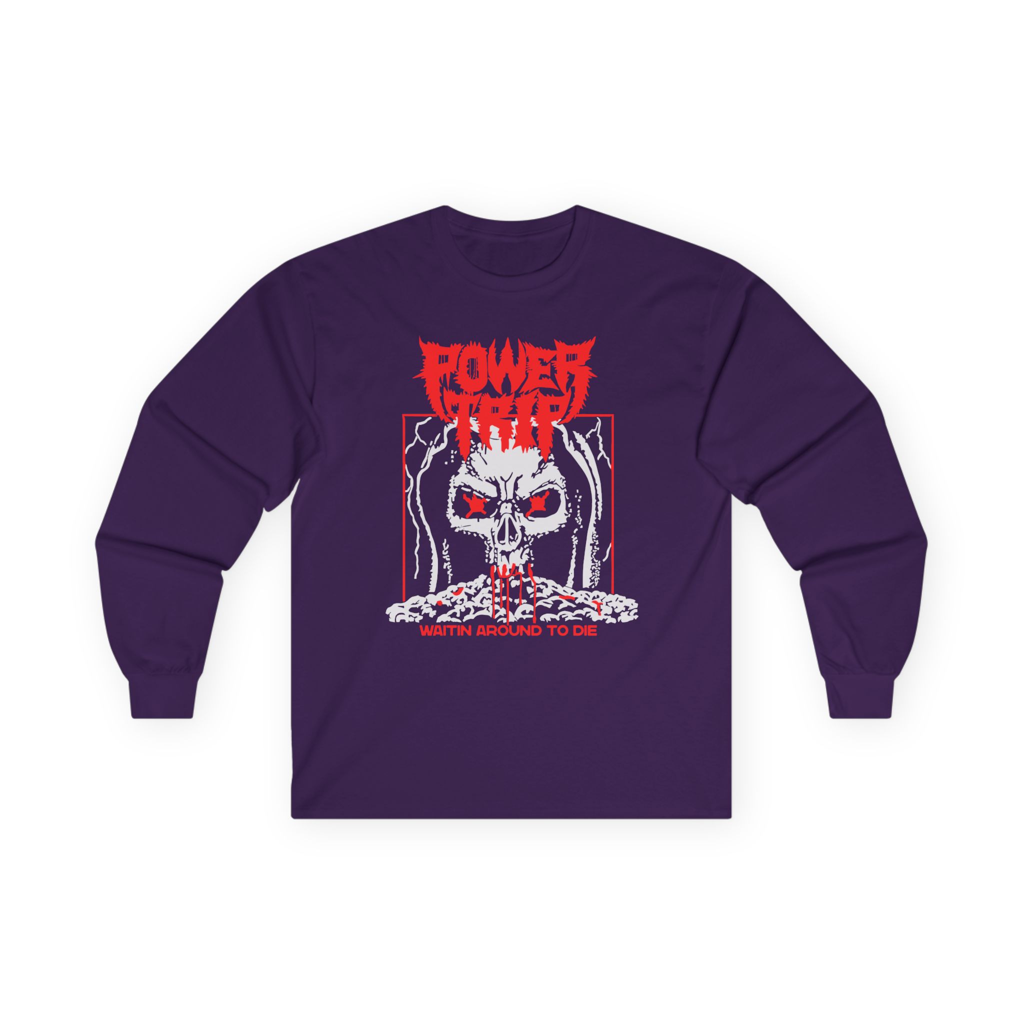 Power Trip Waiting Unisex Ultra Cotton Long Sleeve Tee