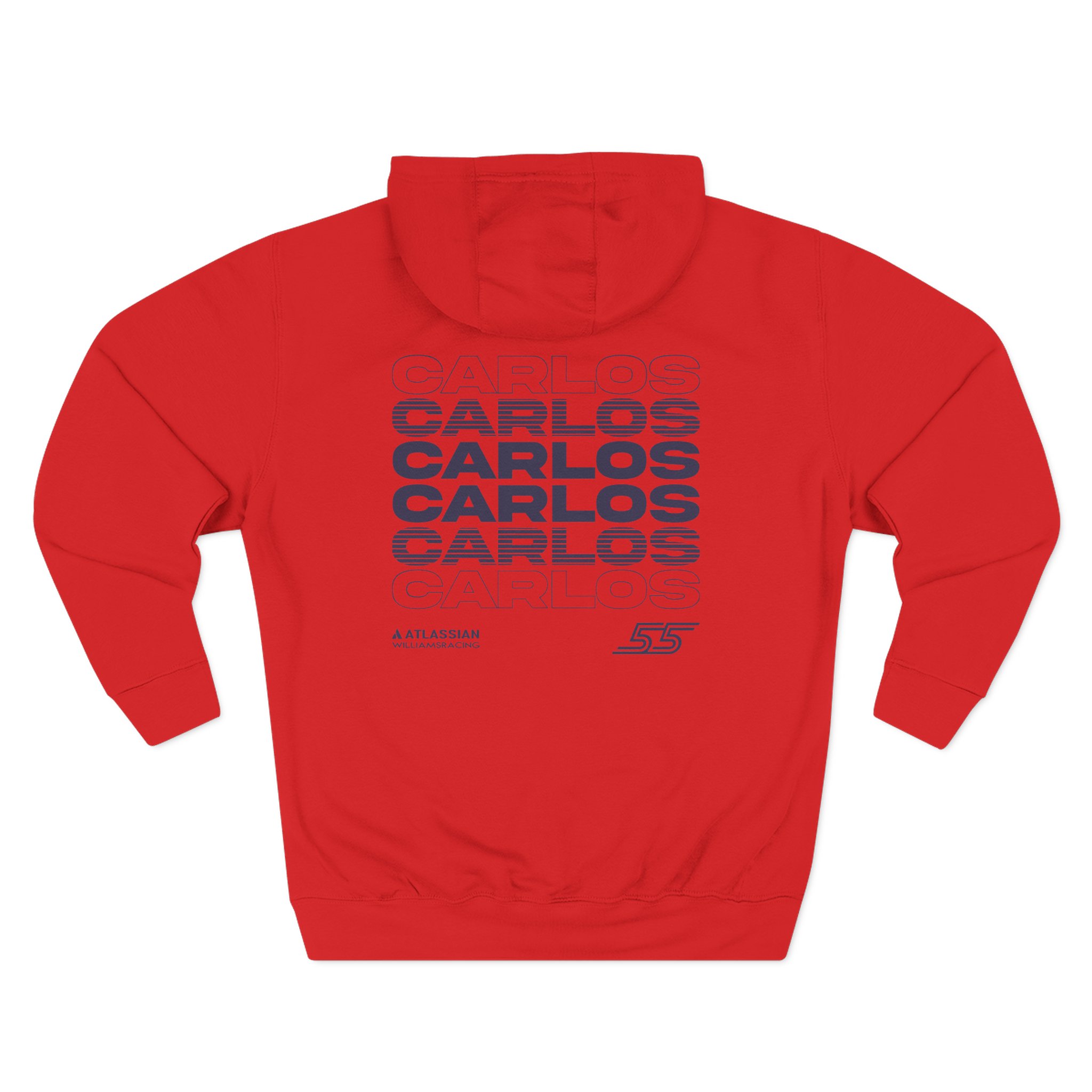 Carlos Sainz Atlassian Williams Racing Three-Panel Fleece Hoodie