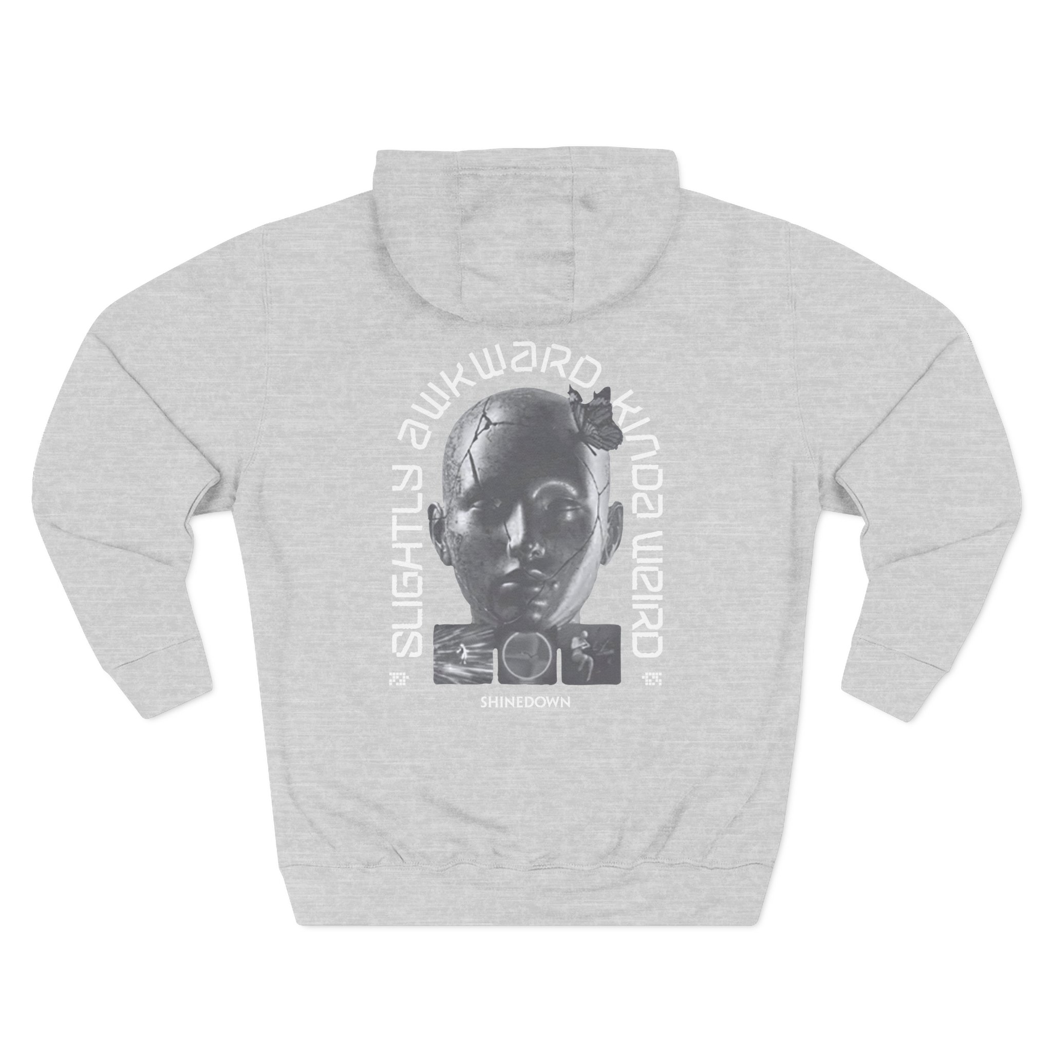 Shinedown Slightly Awkward Three-Panel Fleece Hoodie