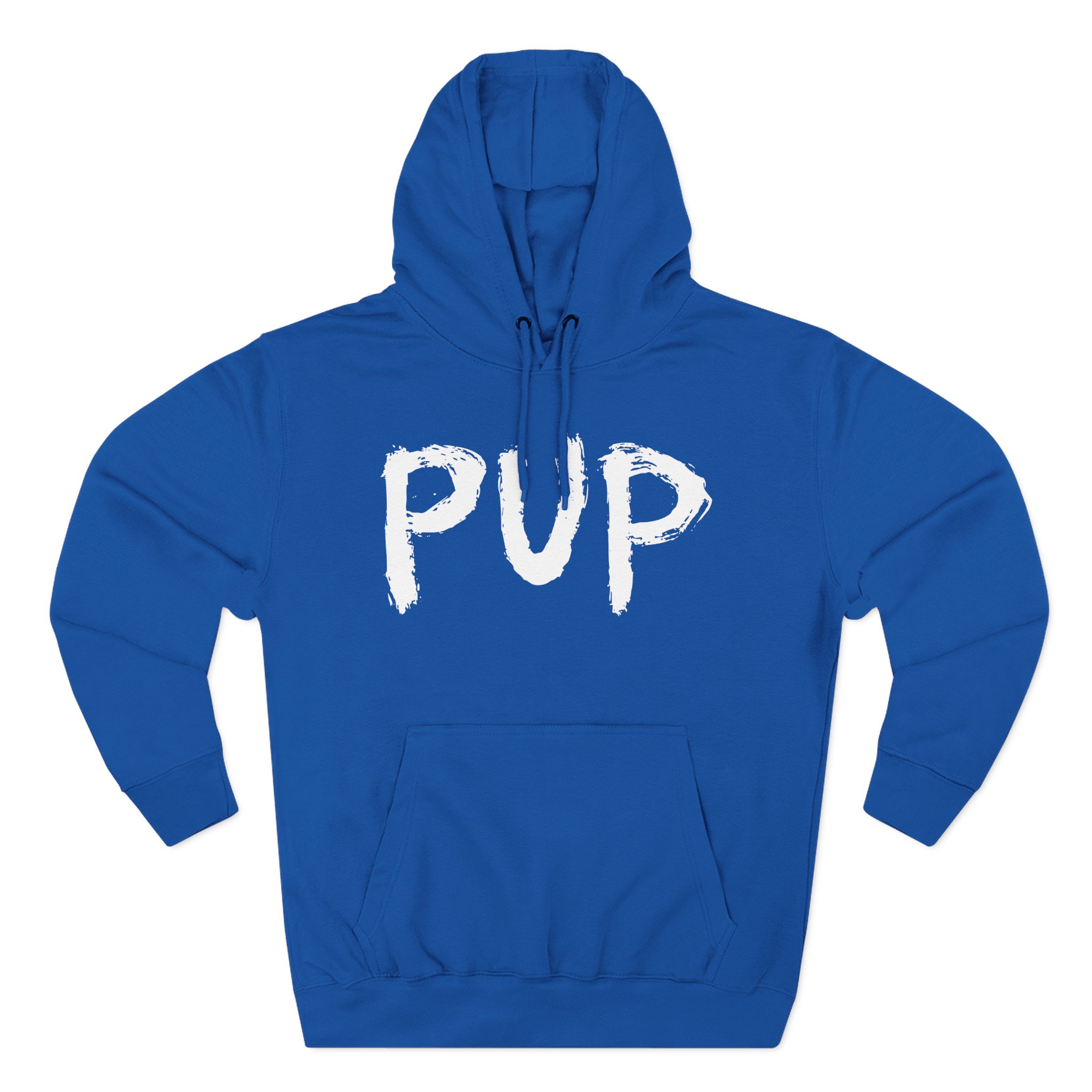 Pup Logo Three-Panel Fleece Hoodie