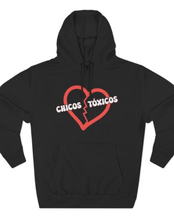 Chicos Toxicos Ya No Creo en El Amor Three-Panel Fleece Hoodie