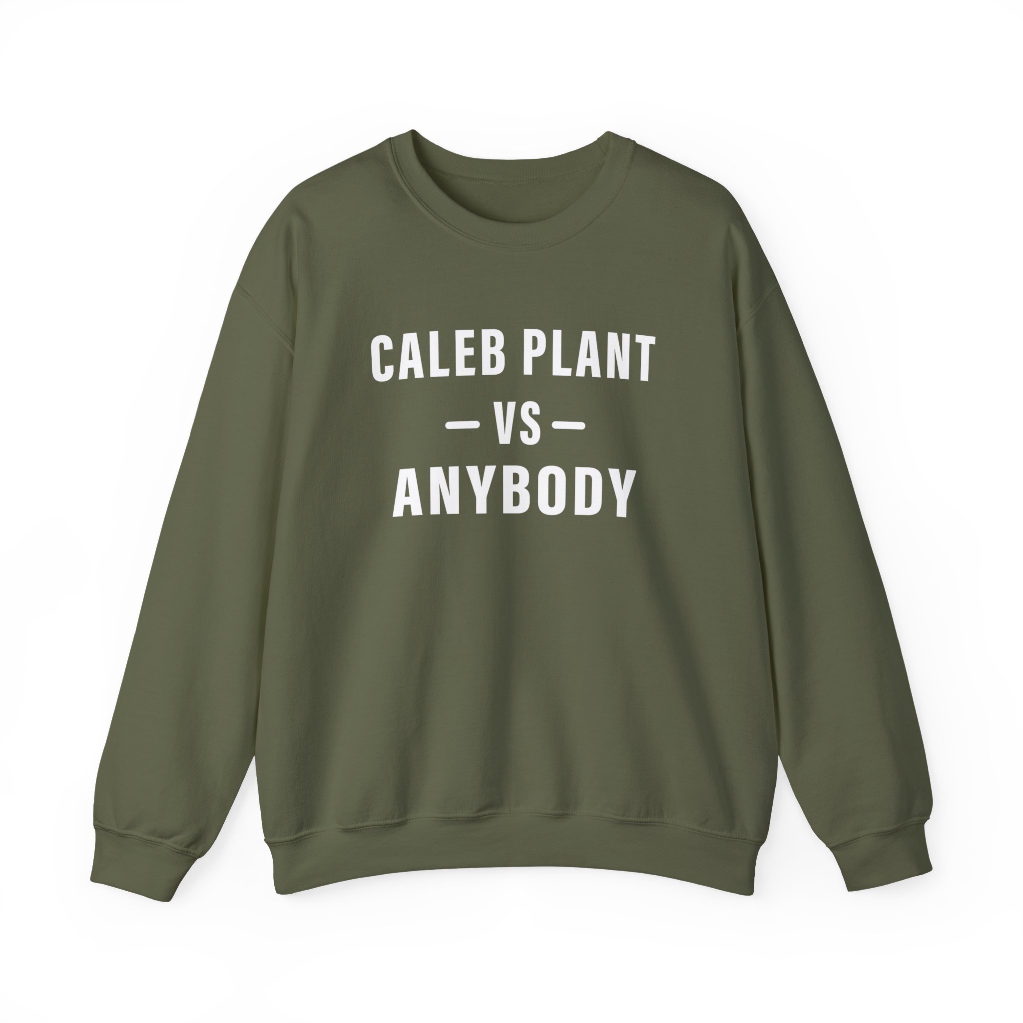 Caleb Plant Caleb vs. Anybody Unisex Heavy Blendâ„¢ Crewneck Sweatshirt