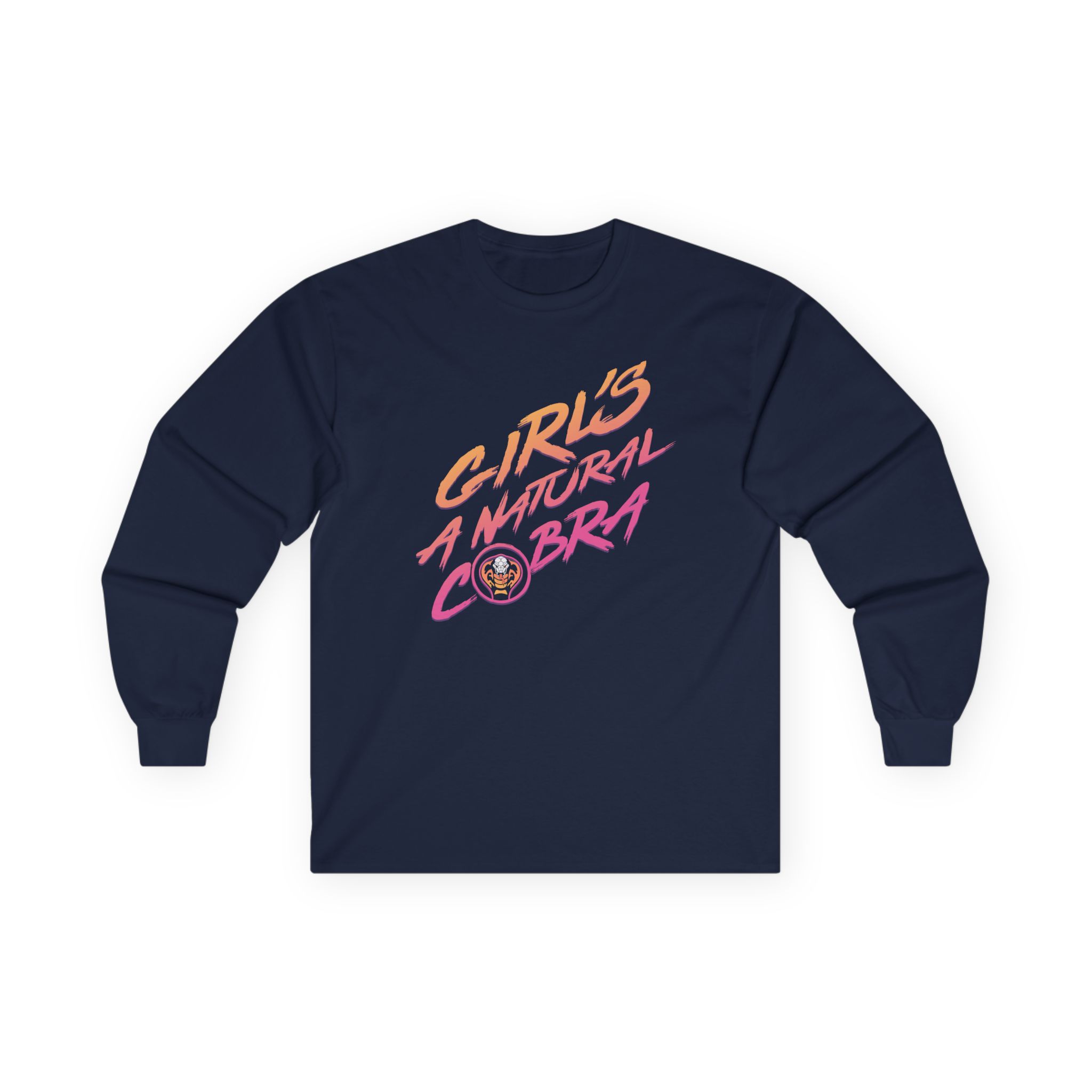 Cobra Kai Girl's Unisex Ultra Cotton Long Sleeve Tee