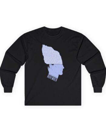 The Early November Leaf Head Unisex Ultra Cotton Long Sleeve Tee