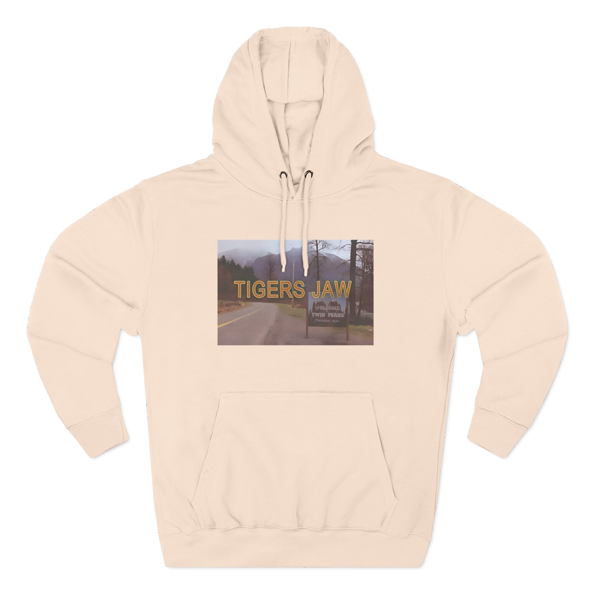 Tigers Jaw Twin Peaks Three-Panel Fleece Hoodie