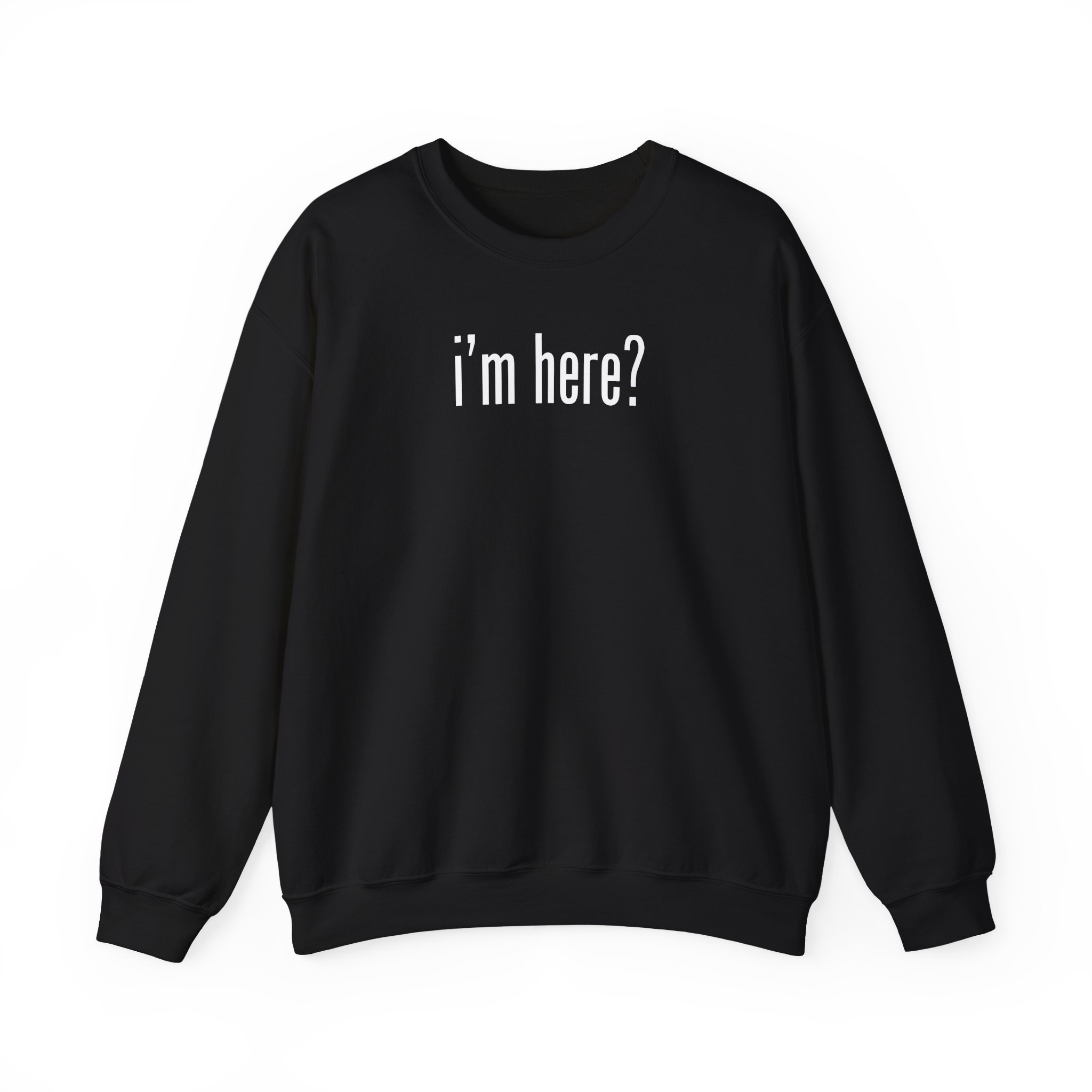 Falling in Reverse I'm Here? Unisex Heavy Blendâ„¢ Crewneck Sweatshirt