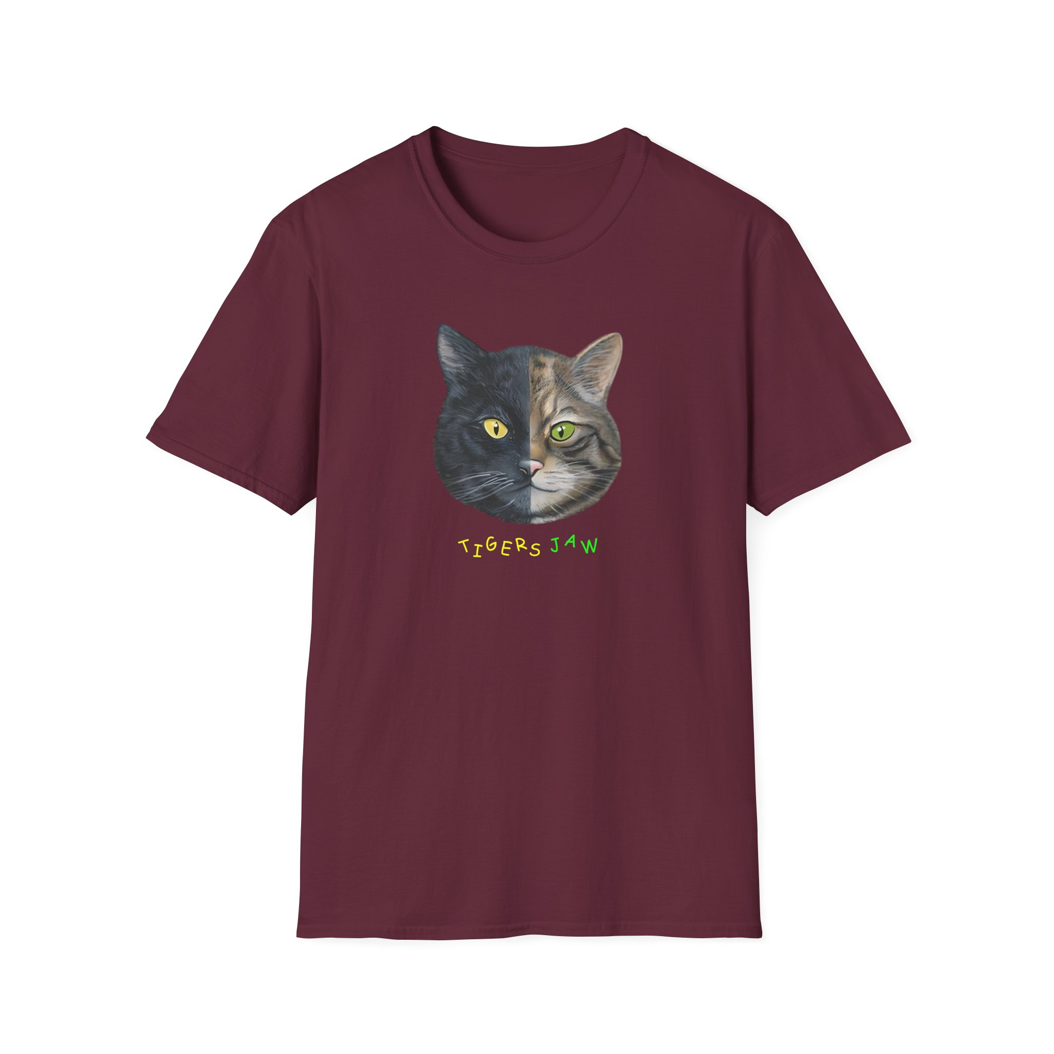 Tigers Jaw Cat Unisex Softstyle T-Shirt