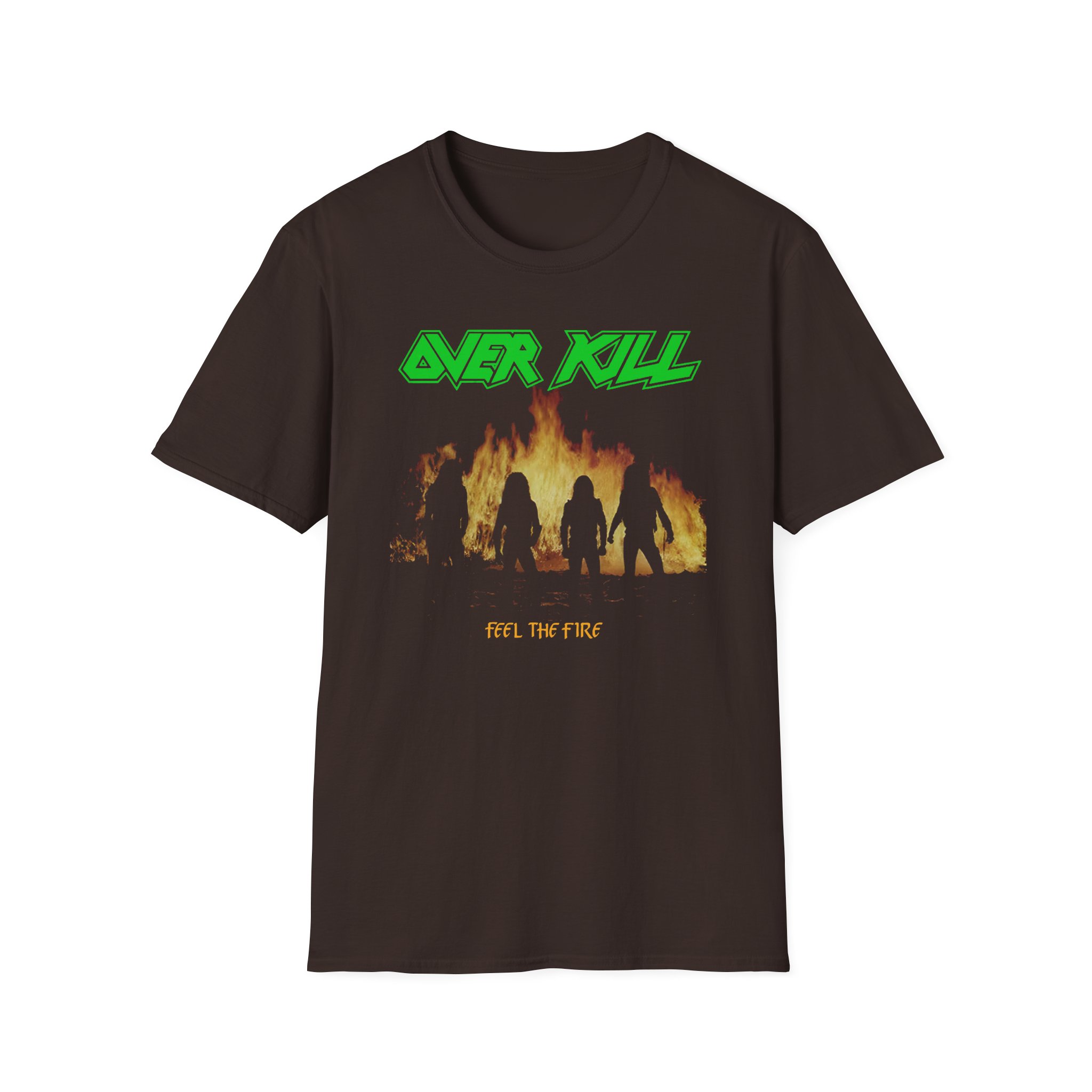 Overkill Feel the Fire Unisex Softstyle T-Shirt