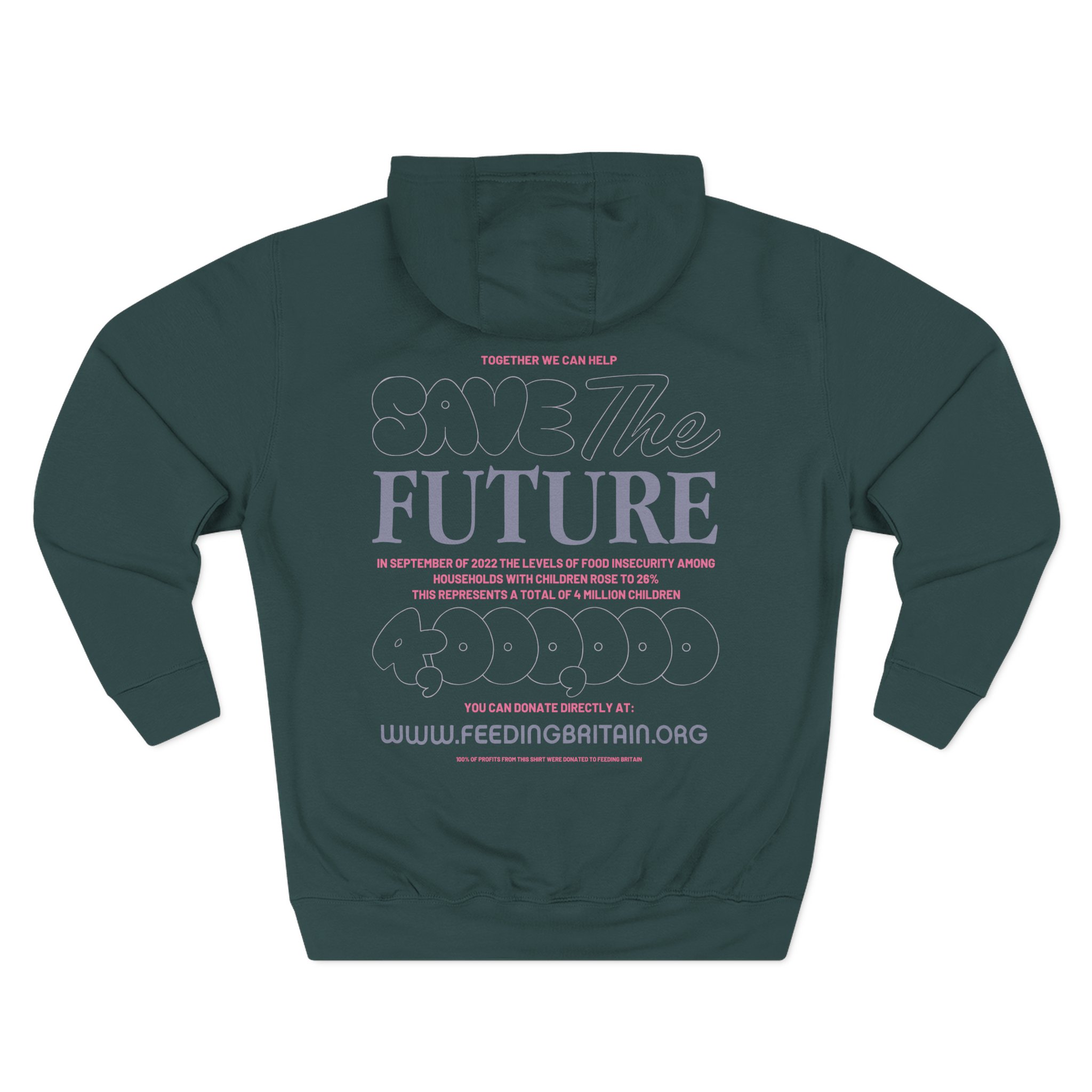 Zayn Malik Zayn X Feeding Britain Future Three-Panel Fleece Hoodie