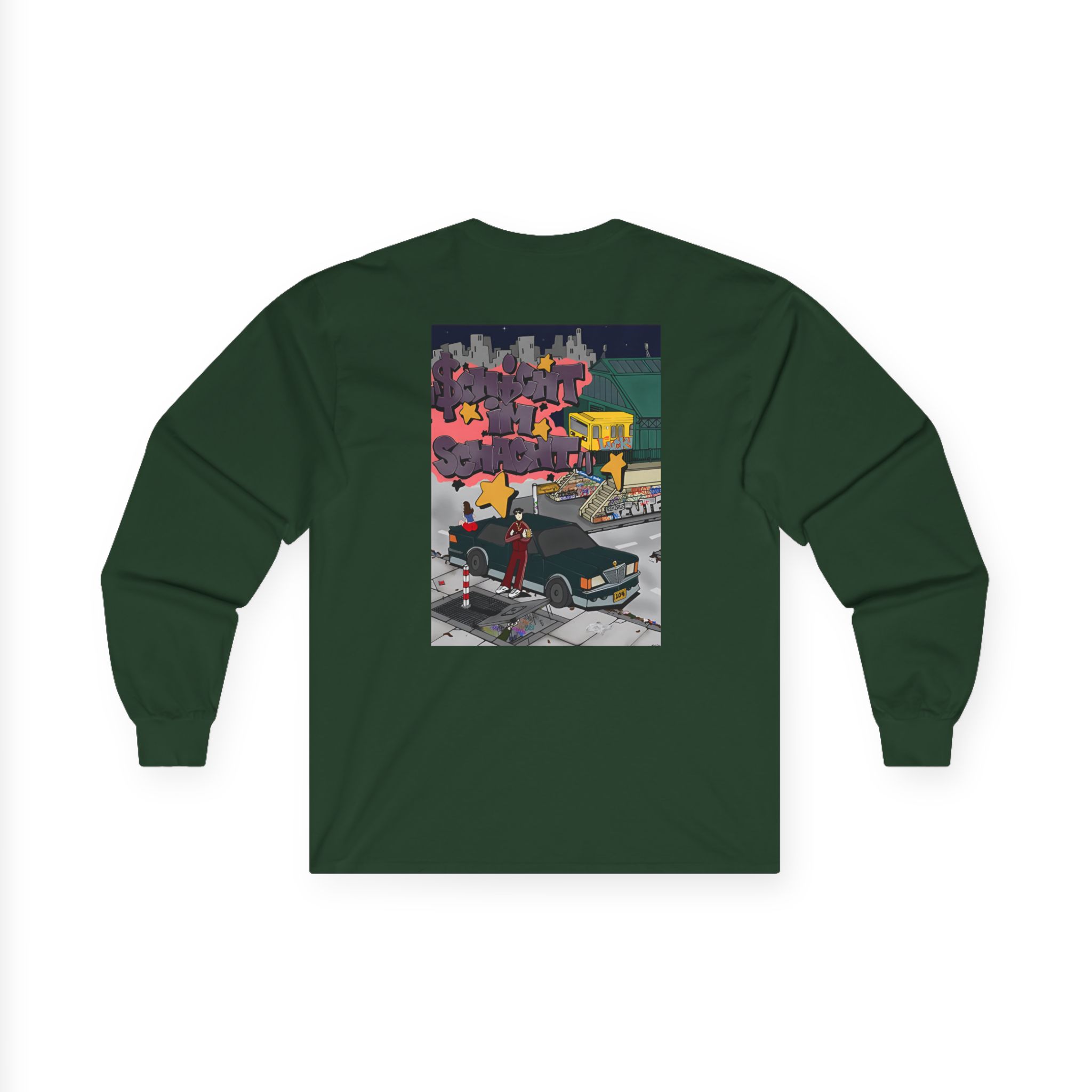 Teuterekordz Lucky's Unisex Ultra Cotton Long Sleeve Tee