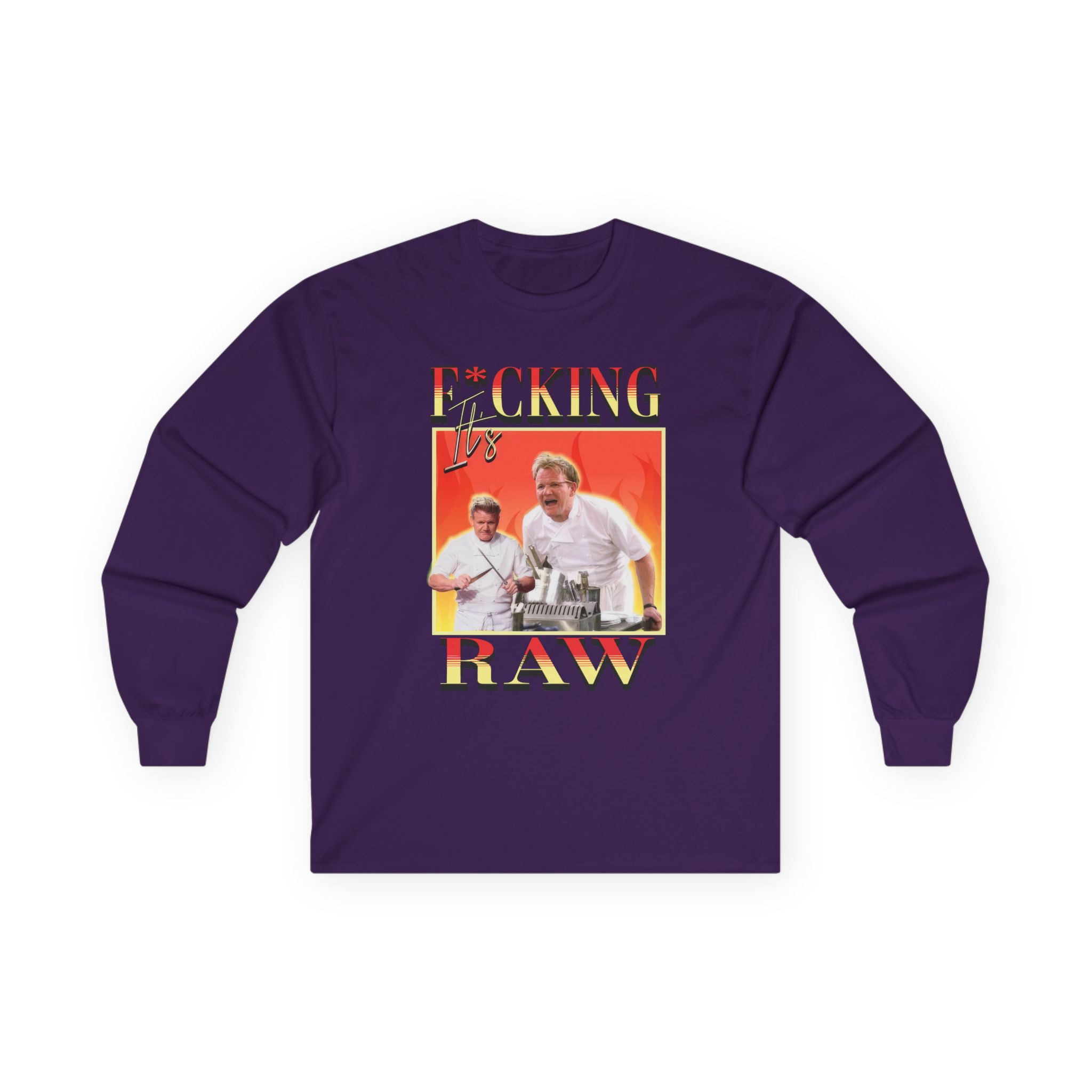 Gordon Ramsay It's F*cking Raw Unisex Ultra Cotton Long Sleeve Tee