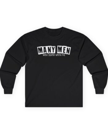 G-unit 50 Cent Many Men Wish Death Upon Me Unisex Ultra Cotton Long Sleeve Tee