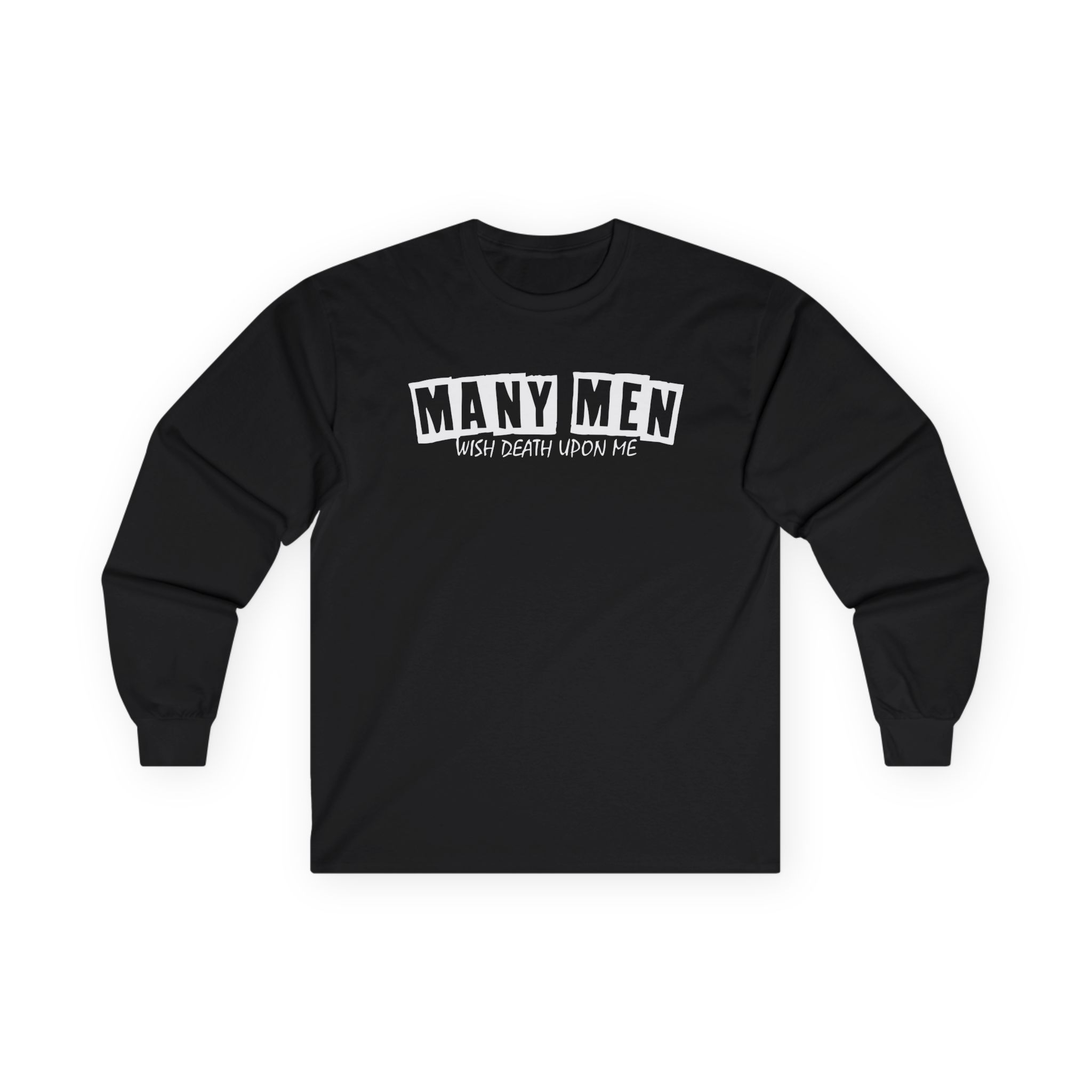 G-unit 50 Cent Many Men Wish Death Upon Me Unisex Ultra Cotton Long Sleeve Tee