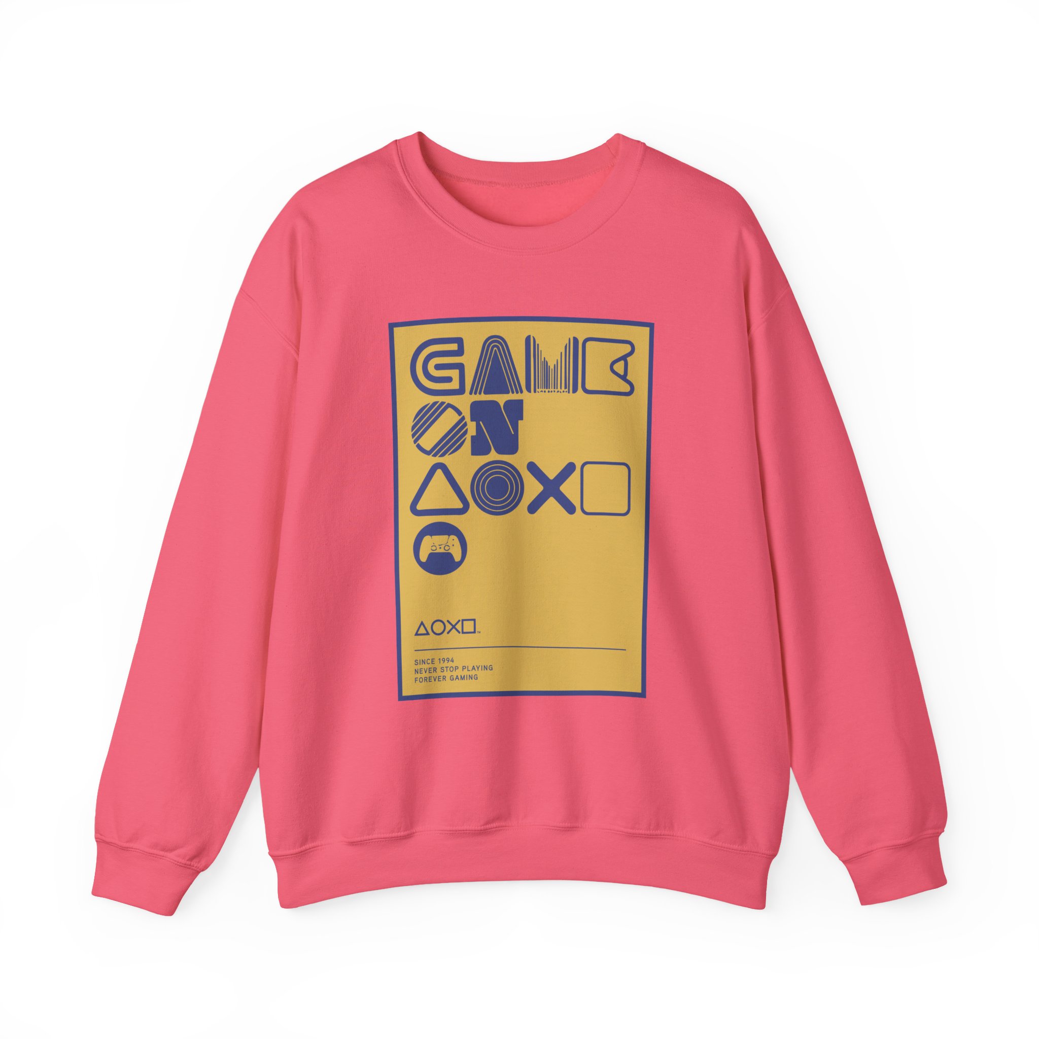PlayStation Game On Unisex Heavy Blendâ„¢ Crewneck Sweatshirt