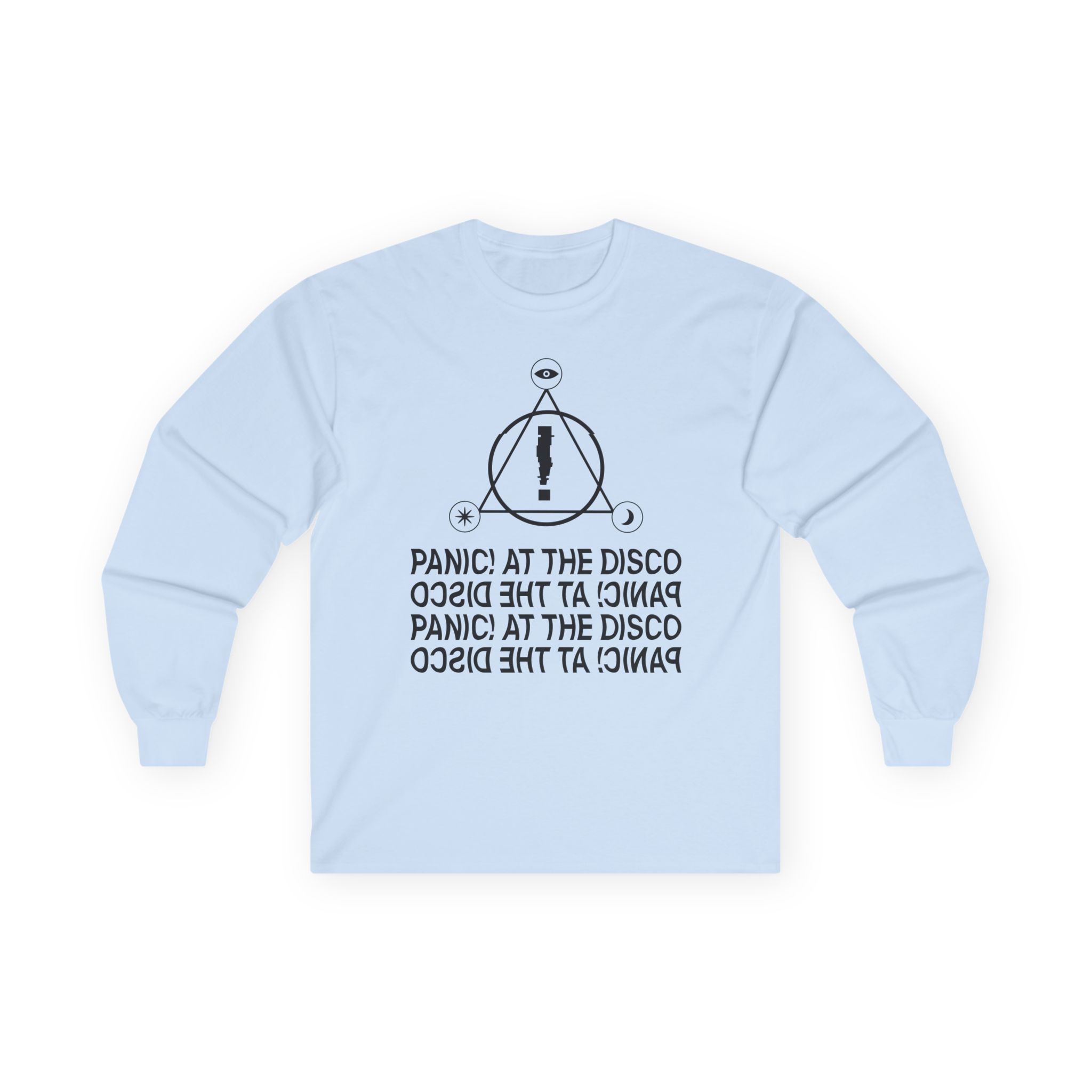 Panic at the Disco Stacked Wave Logo Unisex Ultra Cotton Long Sleeve Tee