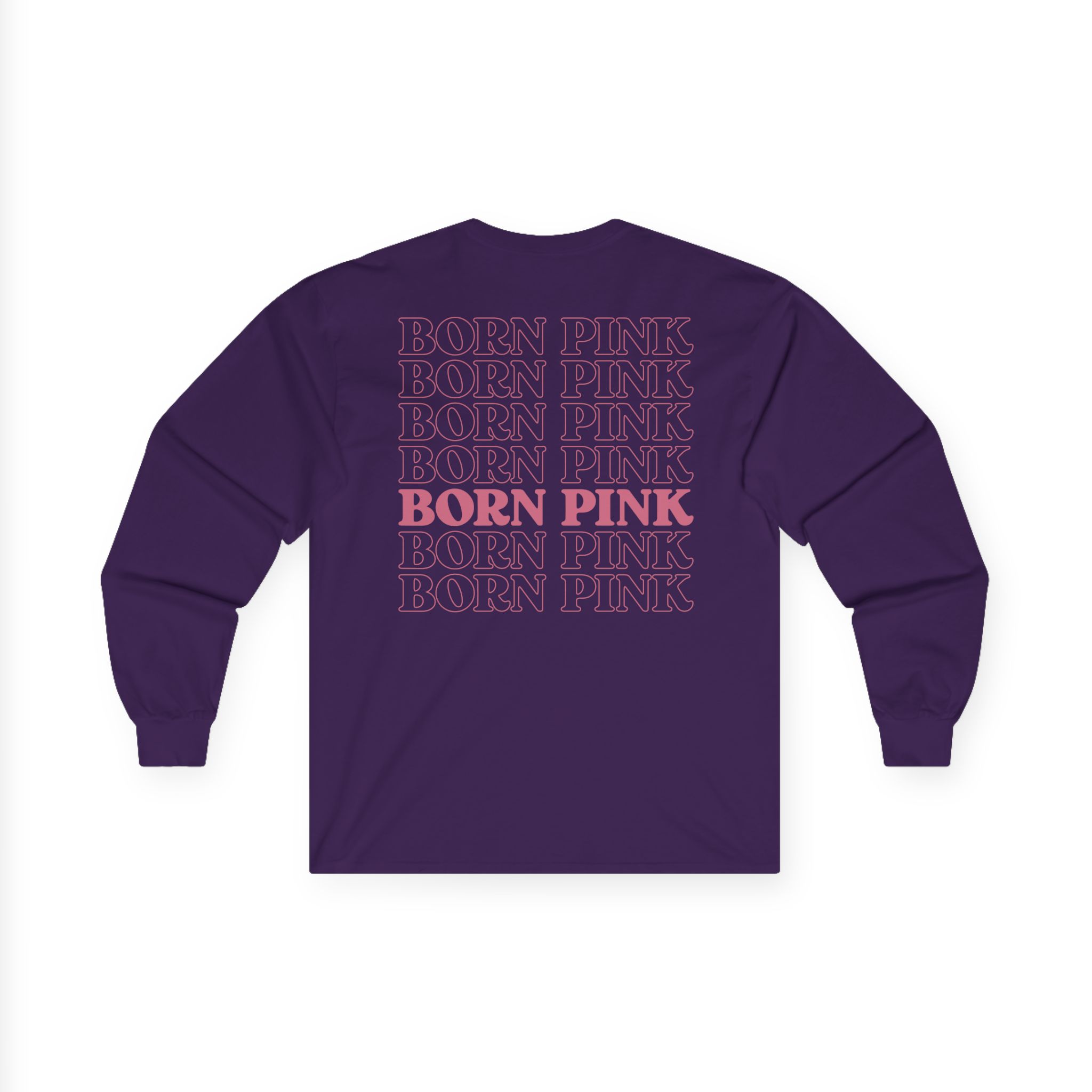 B Born Pink World Tour Unisex Ultra Cotton Long Sleeve Tee