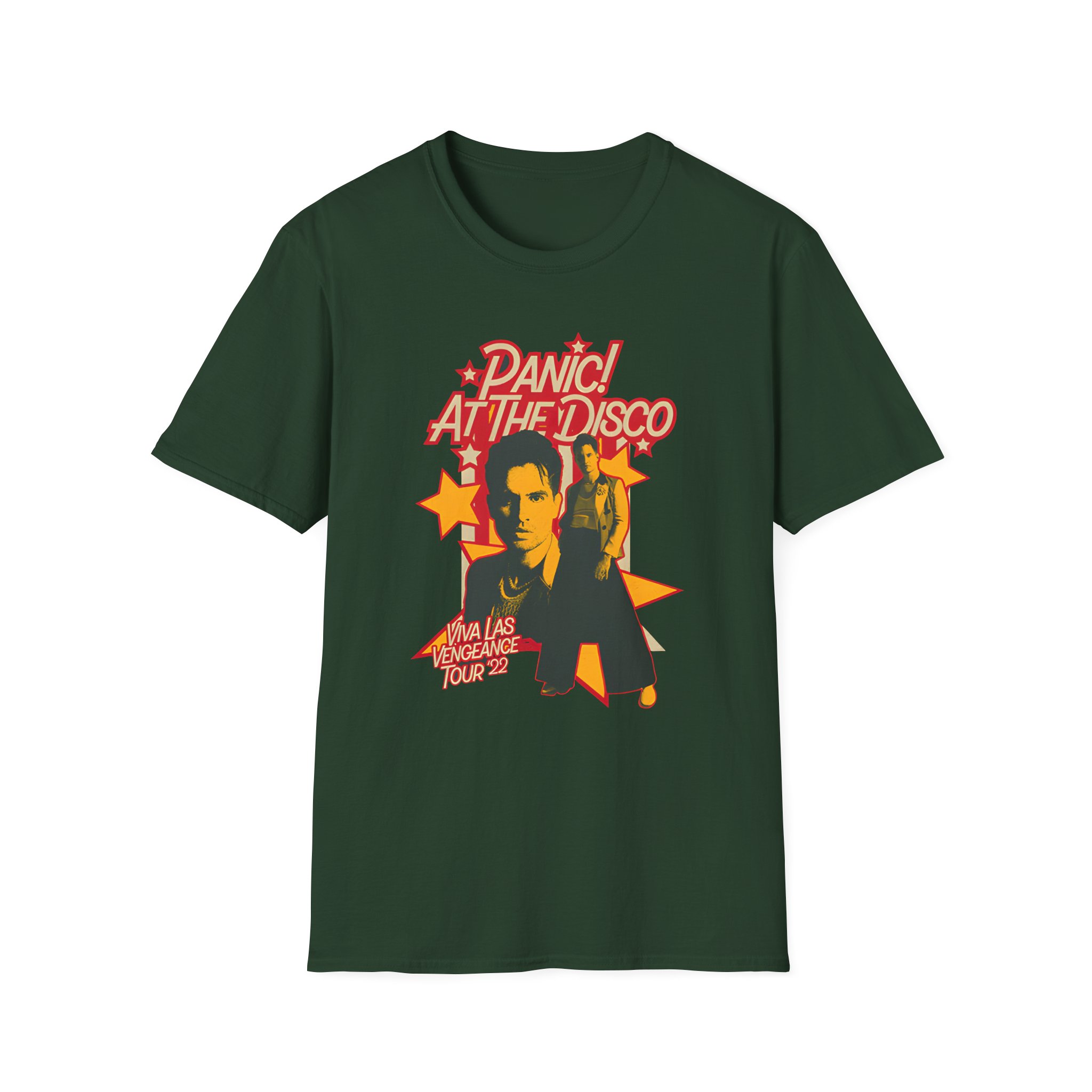 Panic at the Disco Stars Dark Unisex Softstyle T-Shirt