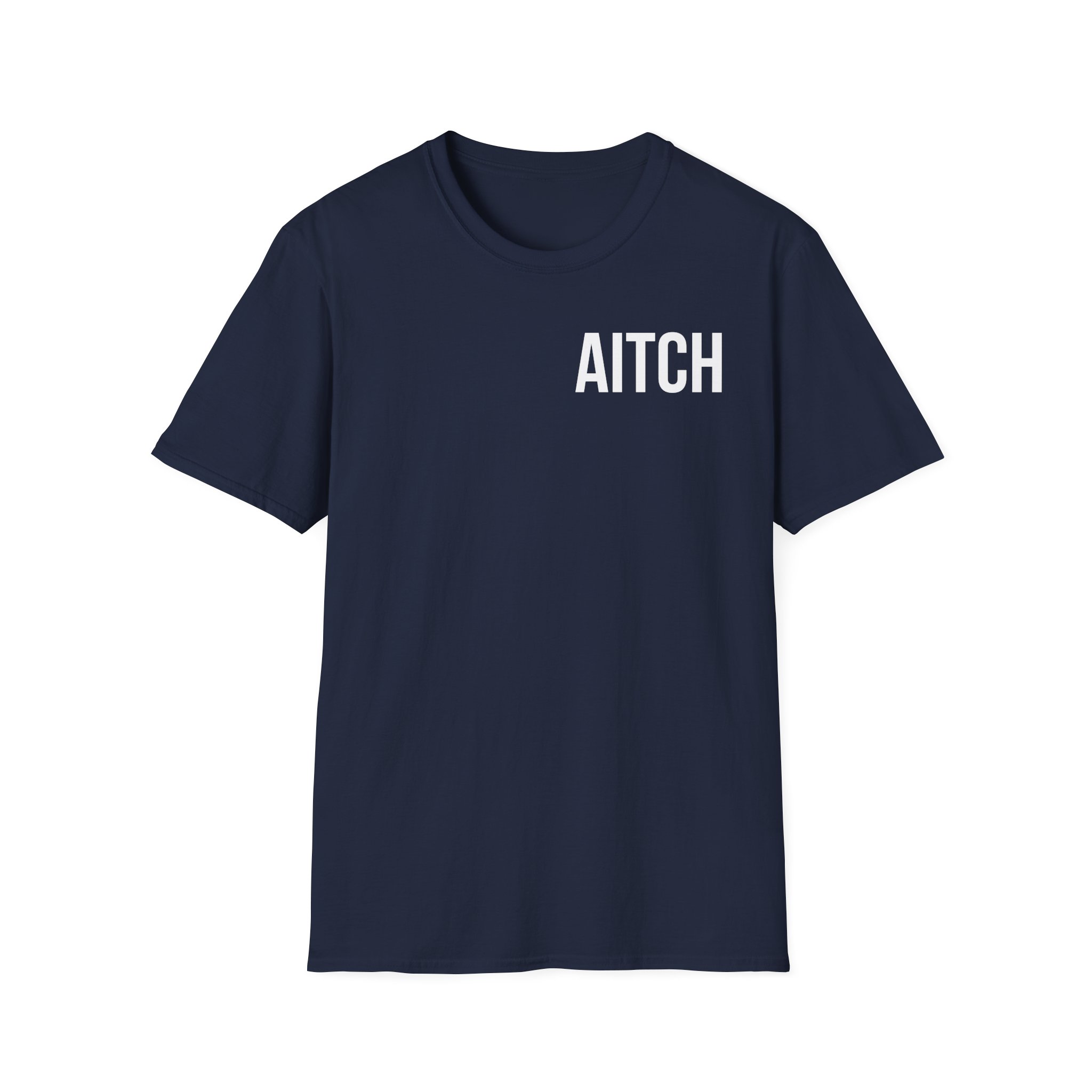 Aitch Pocket Logo Unisex Softstyle T-Shirt