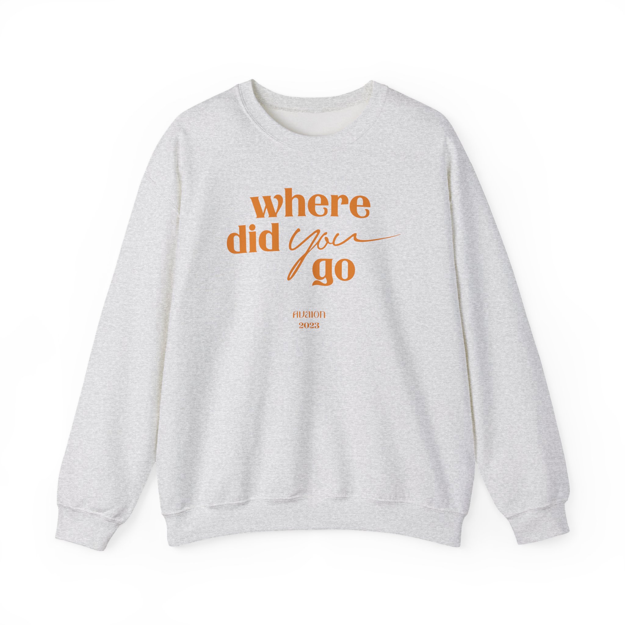 Avaion Where Did You Go Unisex Heavy Blendâ„¢ Crewneck Sweatshirt