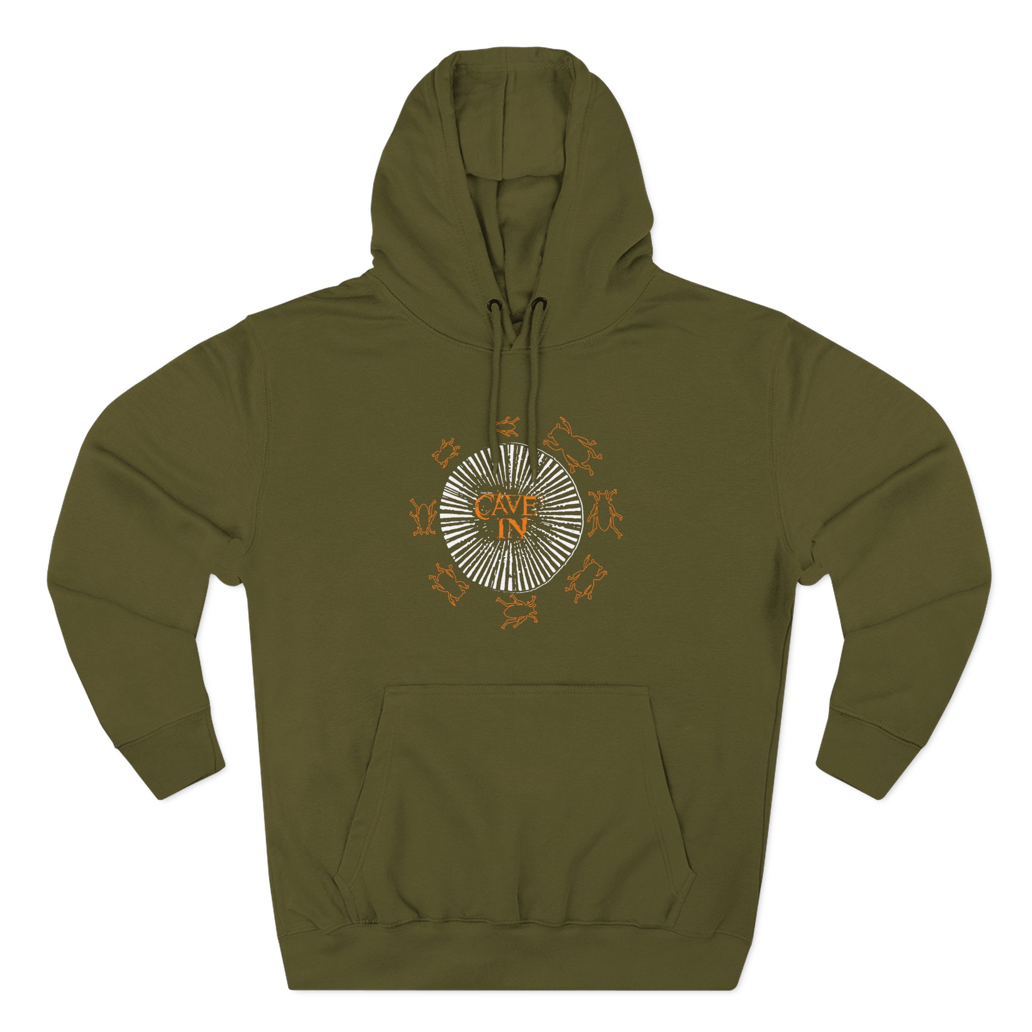 Cave in Halo of Flies Three-Panel Fleece Hoodie