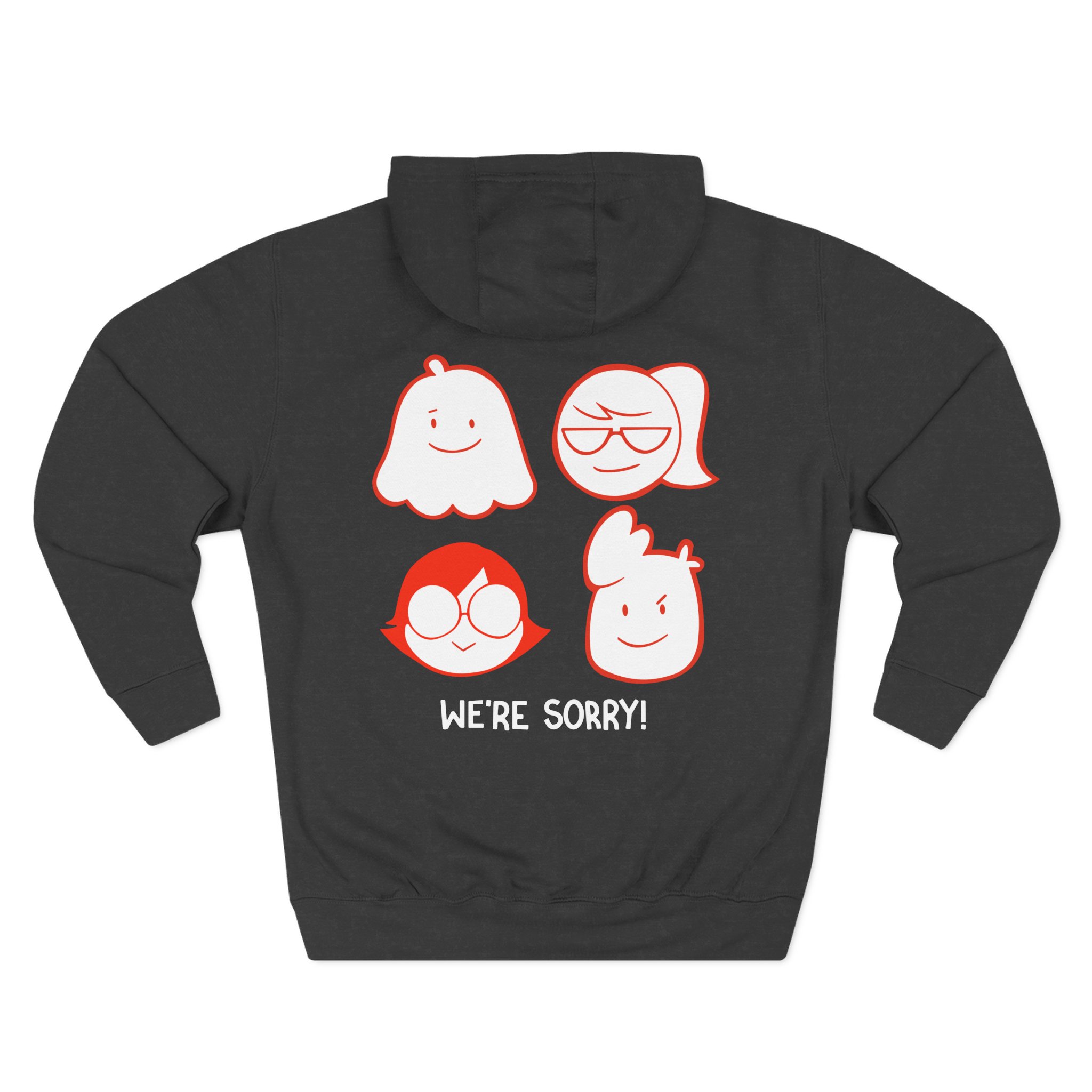 Drawfee Logo Three-Panel Fleece Hoodie