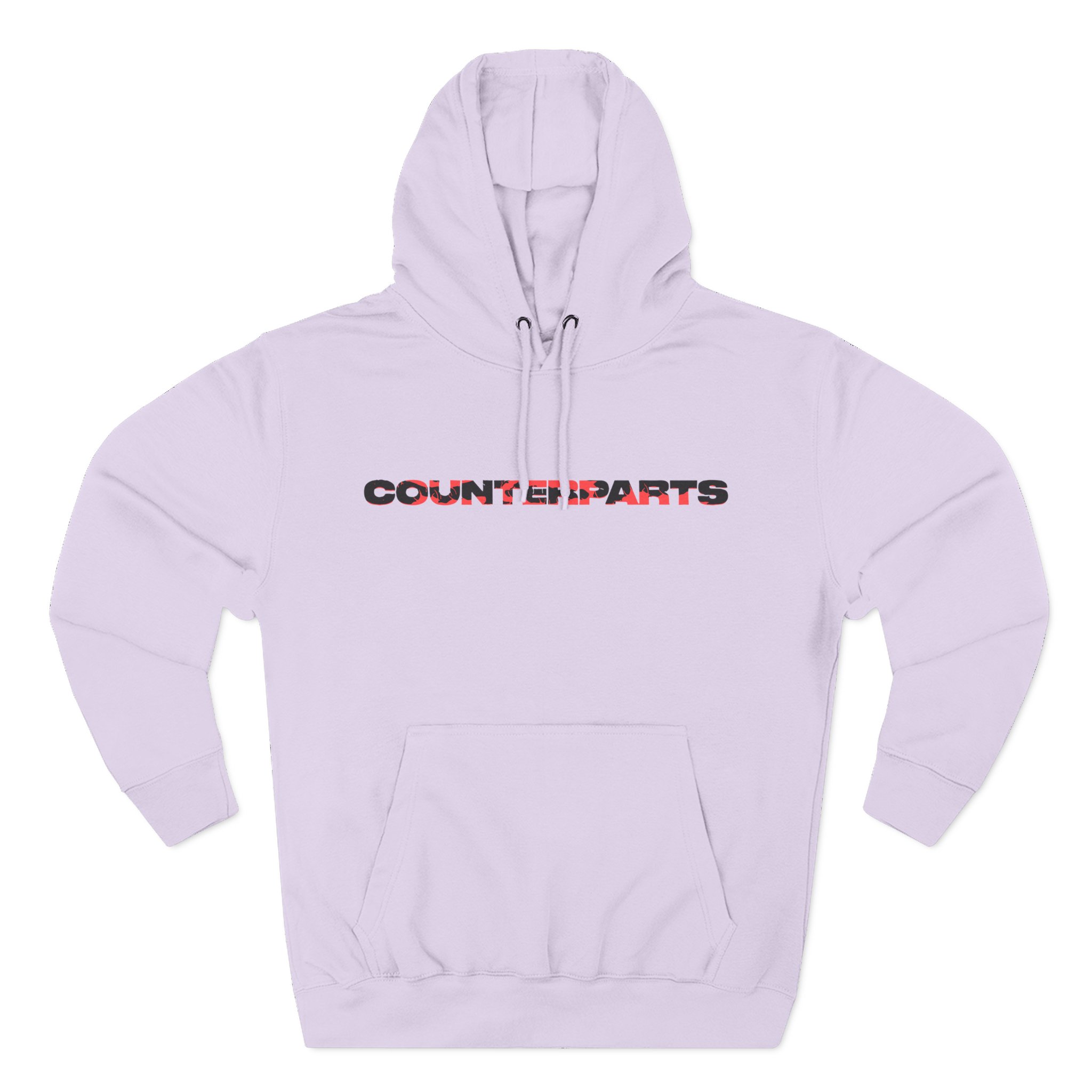 Counterparts Three-Panel Fleece Hoodie