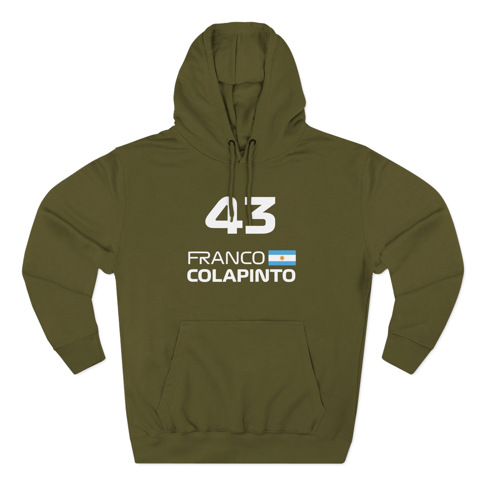 Franco Colapinto Three-Panel Fleece Hoodie
