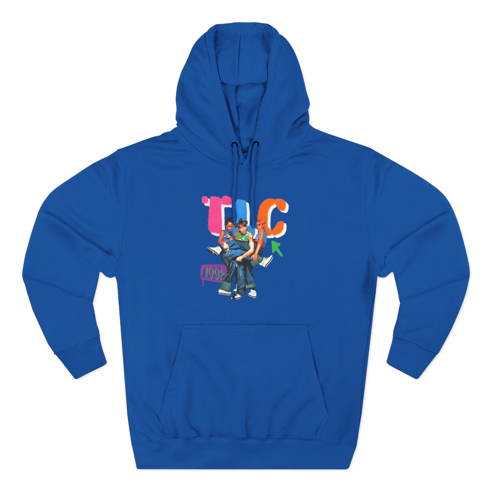 TLC Three-Panel Fleece Hoodie