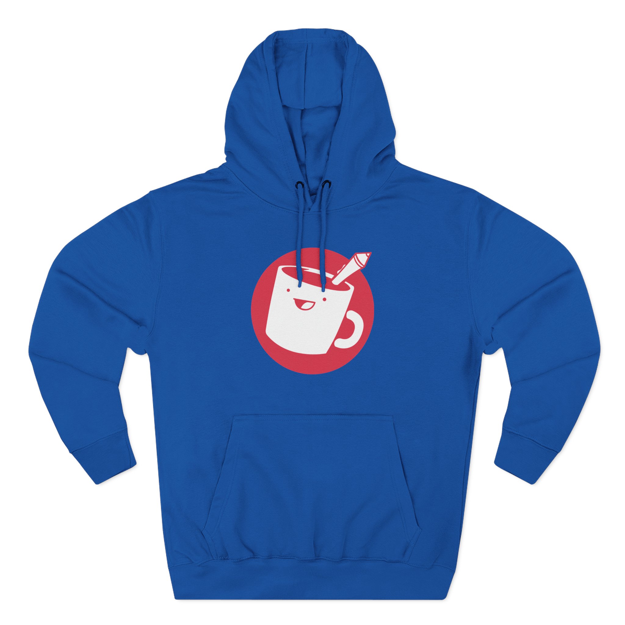 Drawfee Logo Three-Panel Fleece Hoodie