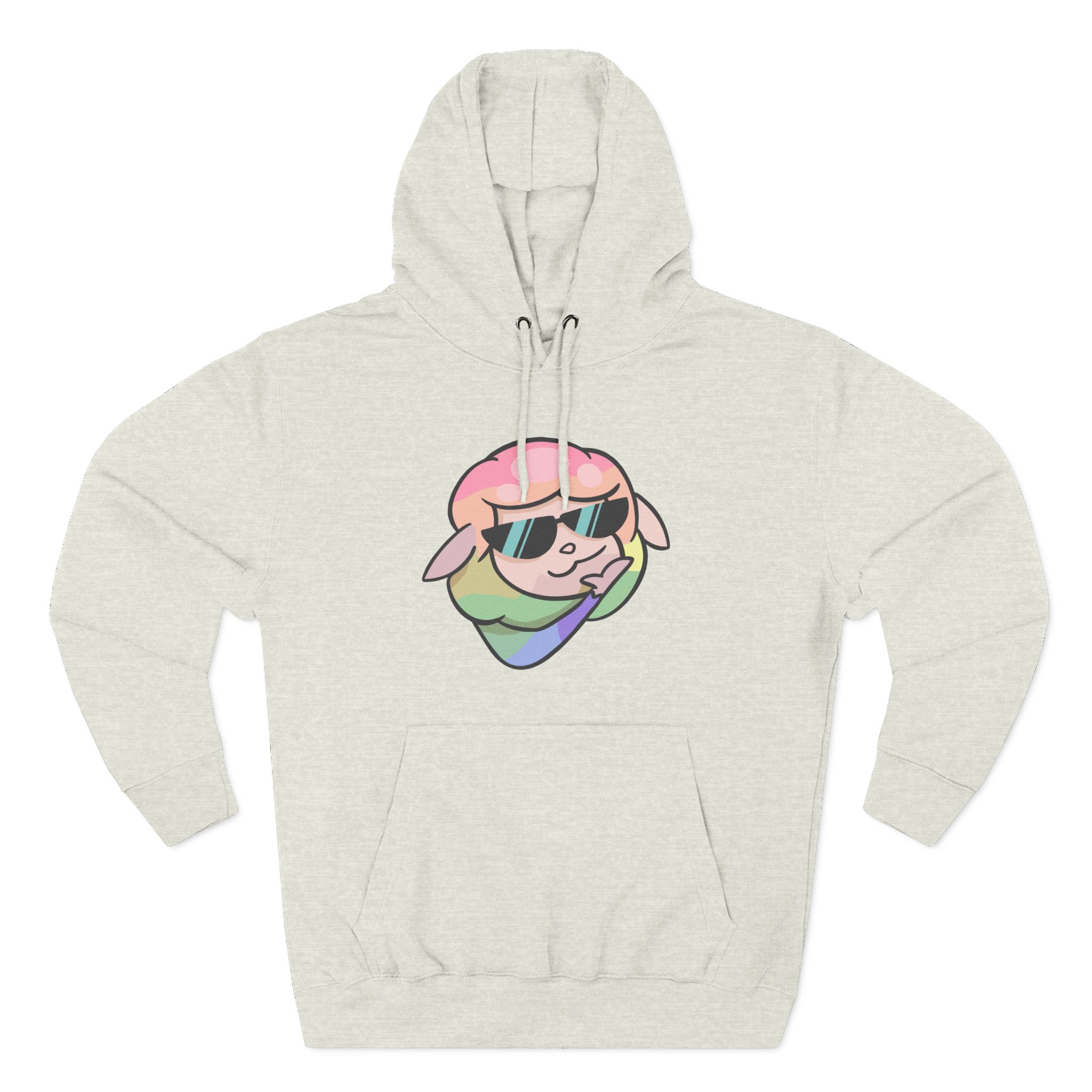 Captain Puffy Three-Panel Fleece Hoodie