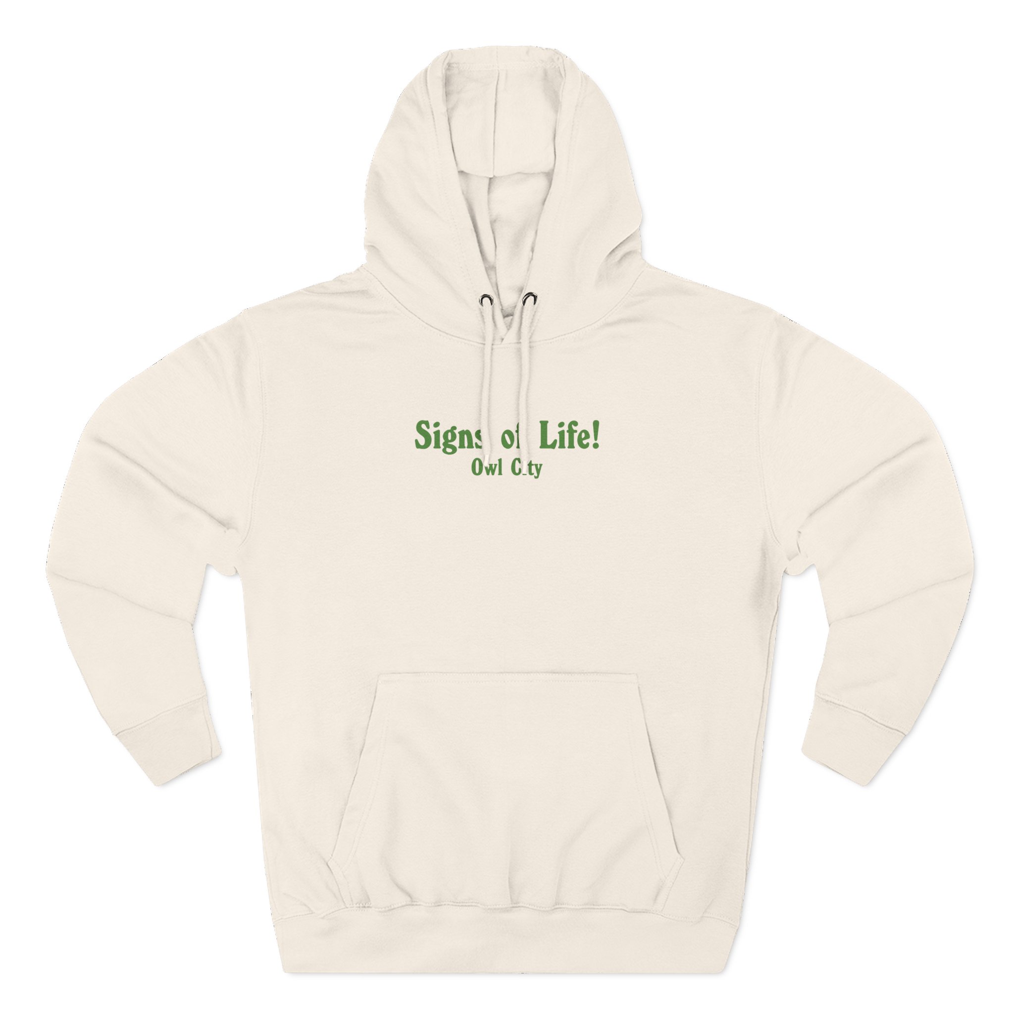 Owl City Signs of Life Three-Panel Fleece Hoodie