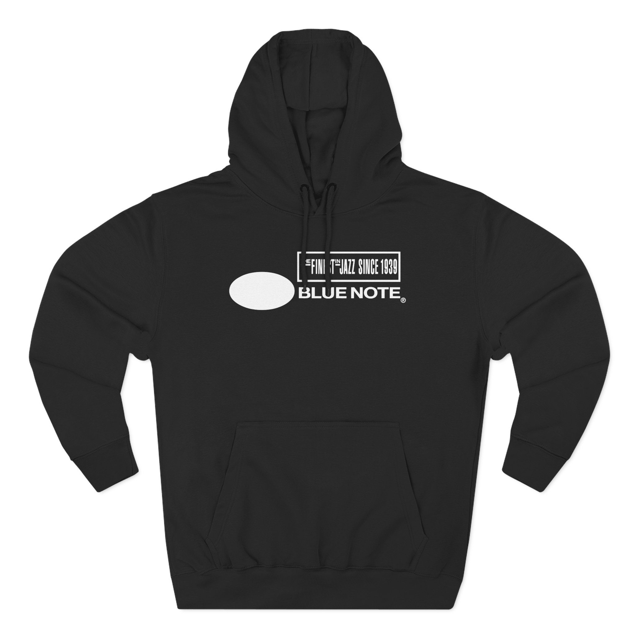 Blue Note Records Three-Panel Fleece Hoodie