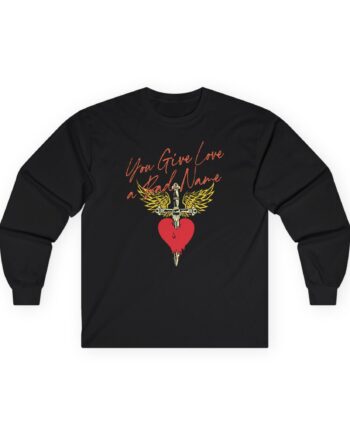 Bon Jovi You Give Love a Bad Name Unisex Ultra Cotton Long Sleeve Tee