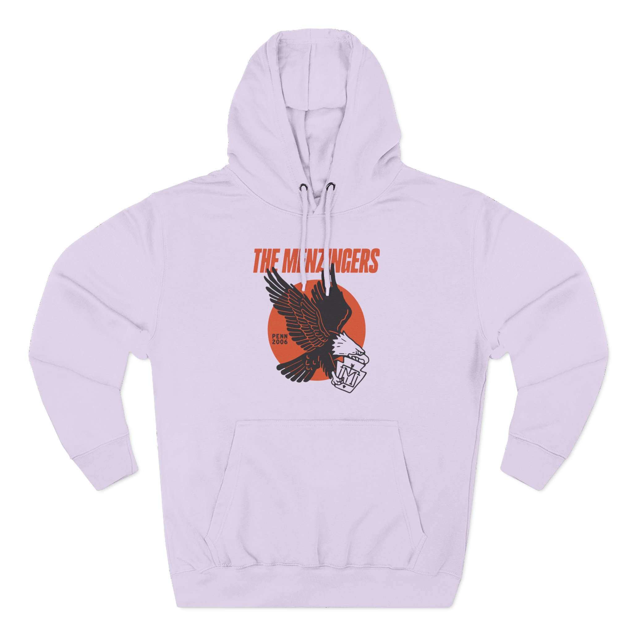 The Menzingers Eagle Three-Panel Fleece Hoodie