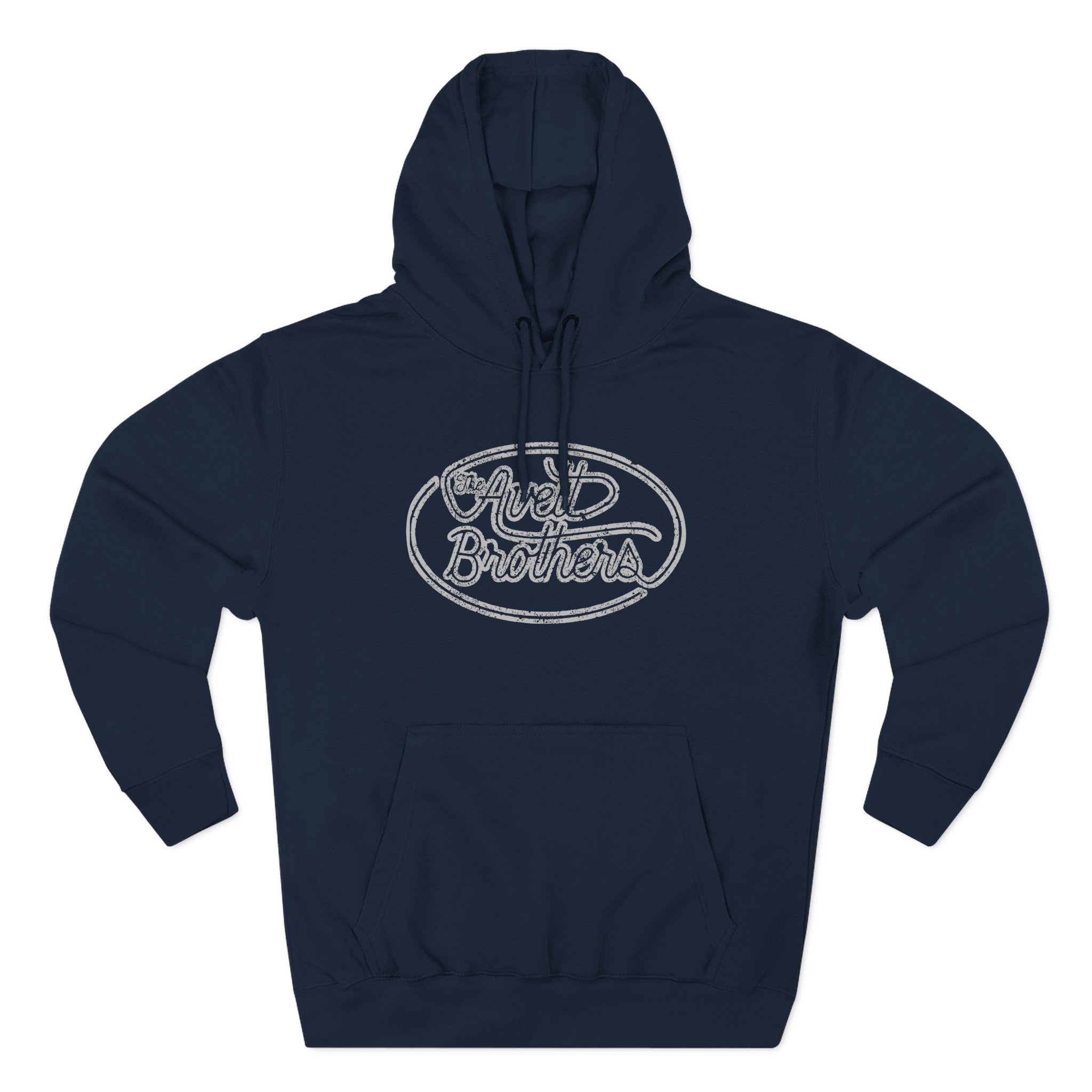 Avett Brothers Oval Logo Three-Panel Fleece Hoodie