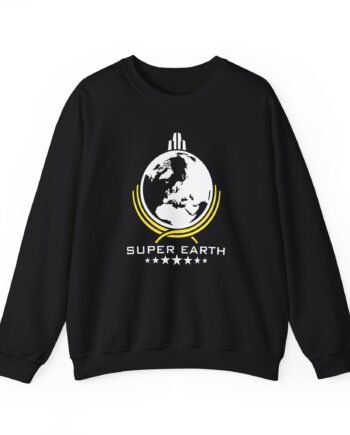 Helldivers Super Earth Unisex Heavy Blend™ Crewneck Sweatshirt