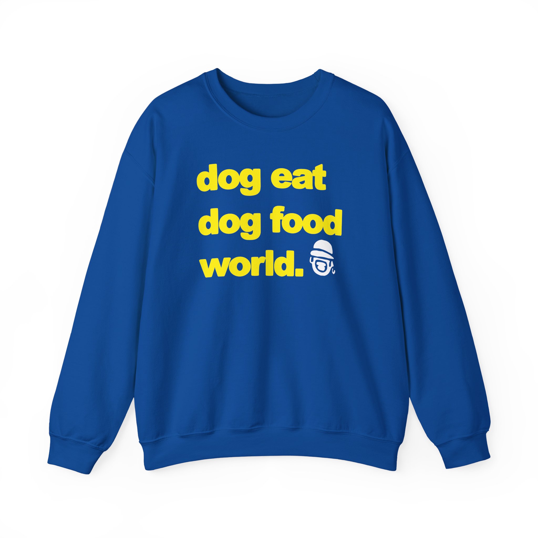Dog Eat Dog Food World Unisex Heavy Blendâ„¢ Crewneck Sweatshirt